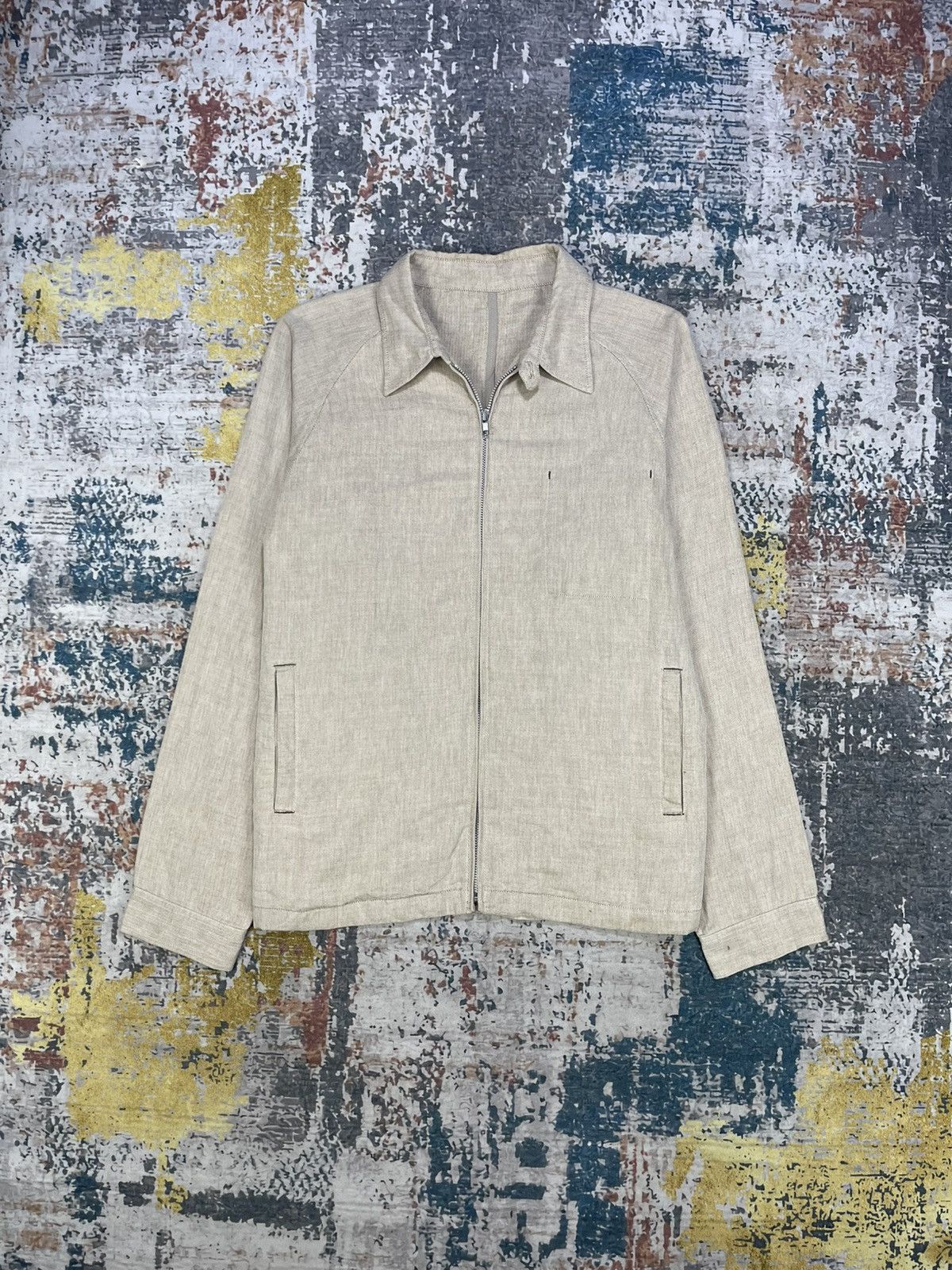 Chaps Ralph Lauren Chaps Ralph Lauren Harringbone Tweed Swing Top Jacket Size US L / EU 52-54 / 3 - 1 Thumbnail