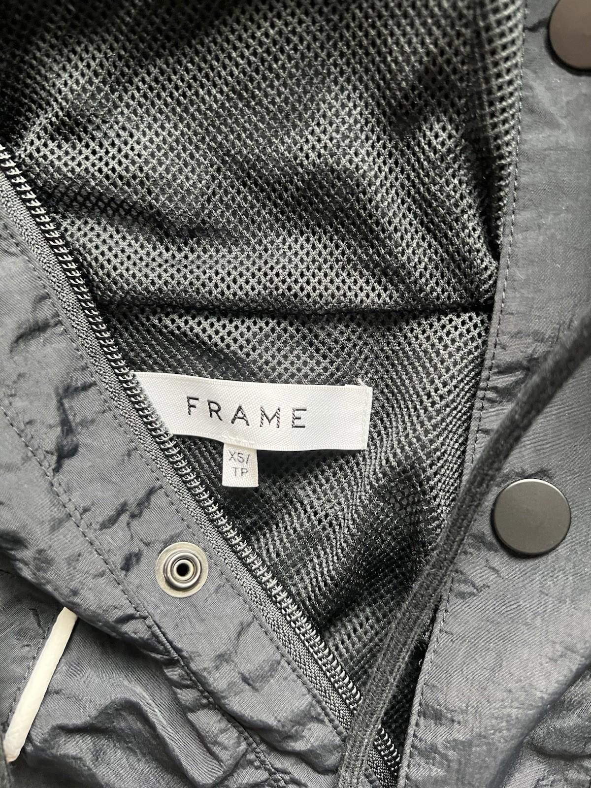 Frame Frame Unisex Hoodie Windbreaker Quarter Zip Snaps Jacket XS Size XS / US 0-2 / IT 36-38 - 6 Thumbnail