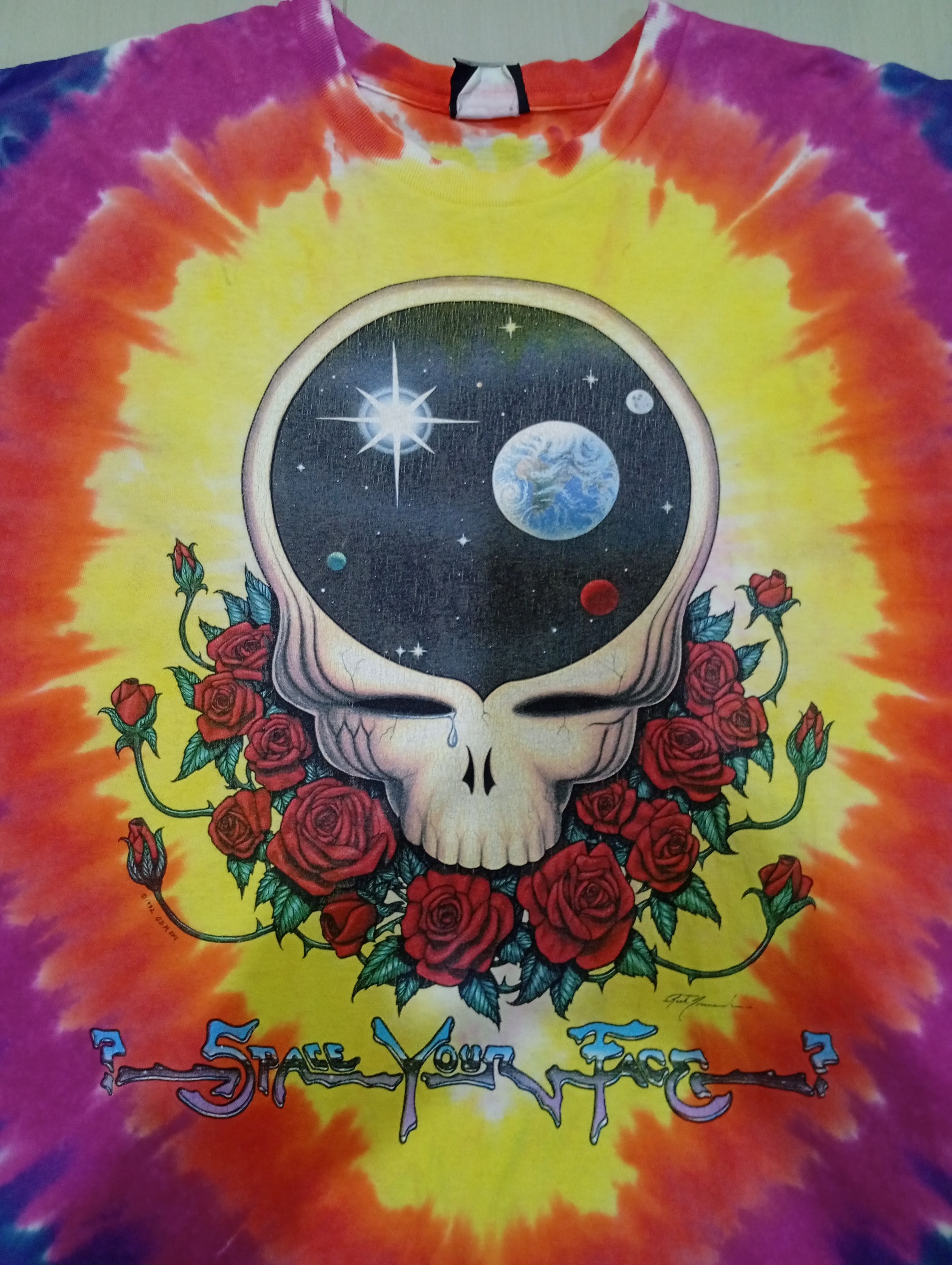 Band Tees × Vintage GRATEFUL DEAD T-SHIRT VINTAGE Size US L / EU 52-54 / 3 - 5 Thumbnail