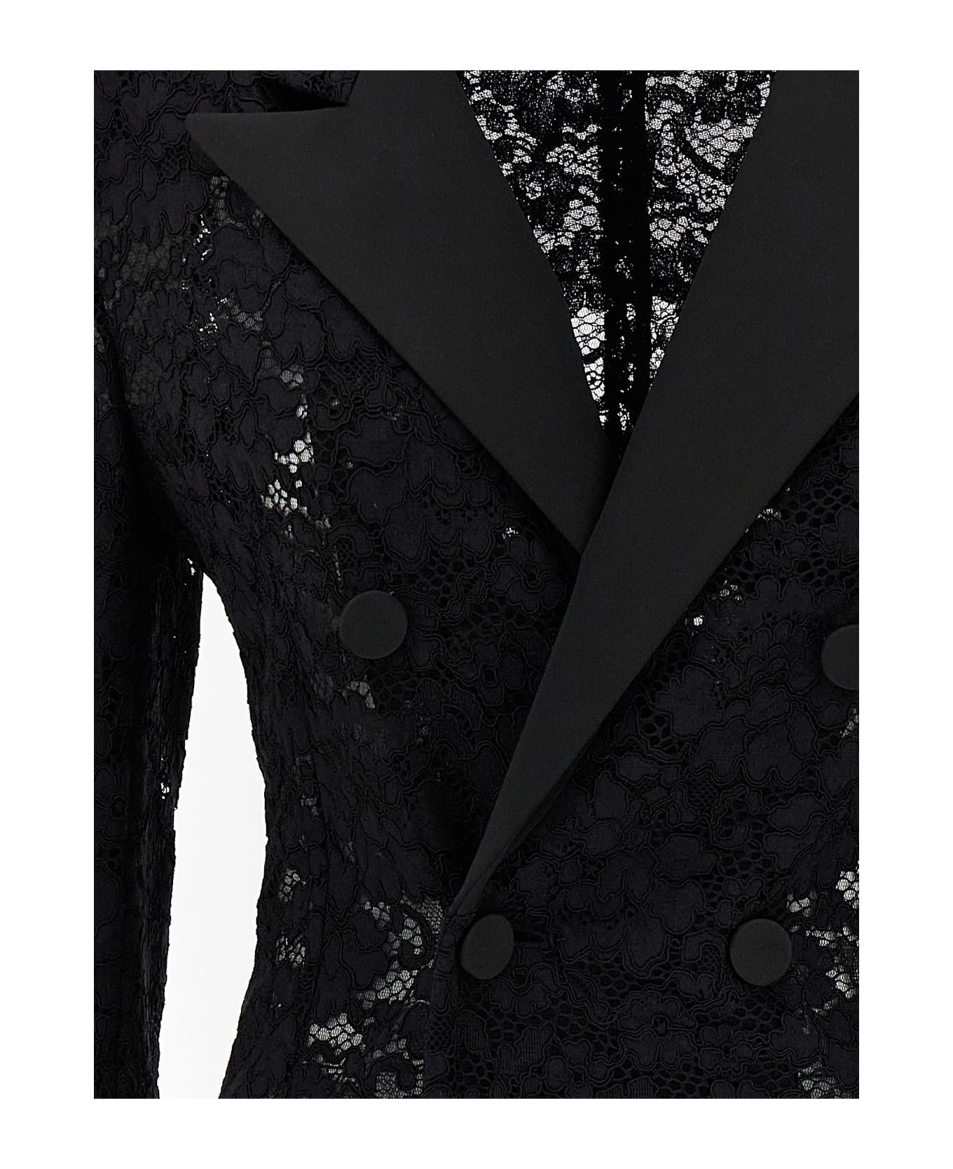 Saint Laurent Paris o1y0126 Blazer in Black Size M / US 6-8 / IT 42-44 - 3 Thumbnail