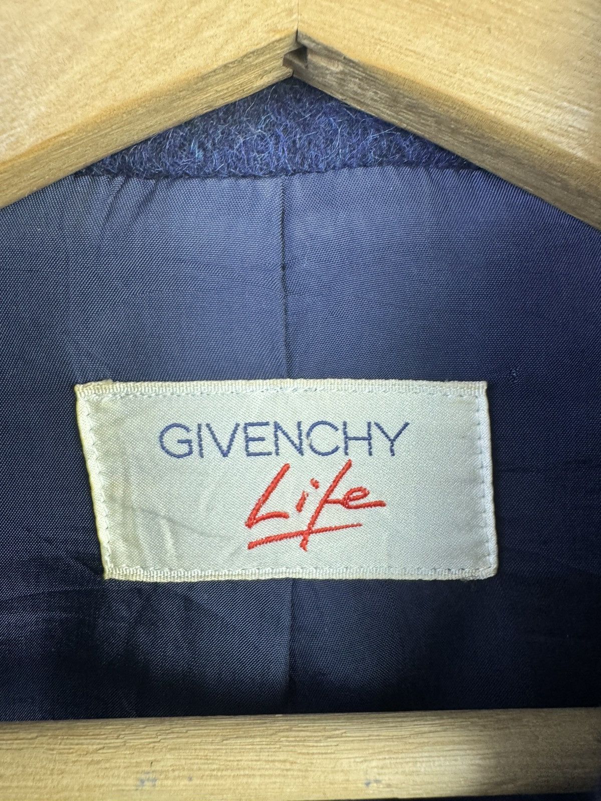 Givenchy Vintage Givenchy Wool Coat Jacket Size L / US 10 / IT 46 - 6 Thumbnail
