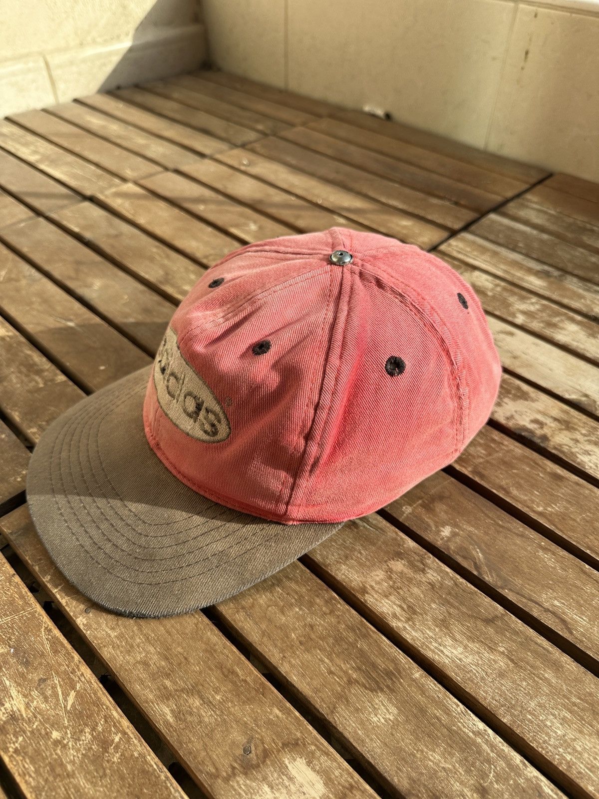 Adidas Vintage Adidas Trefoil Strapback Cap Size ONE SIZE - 3 Thumbnail