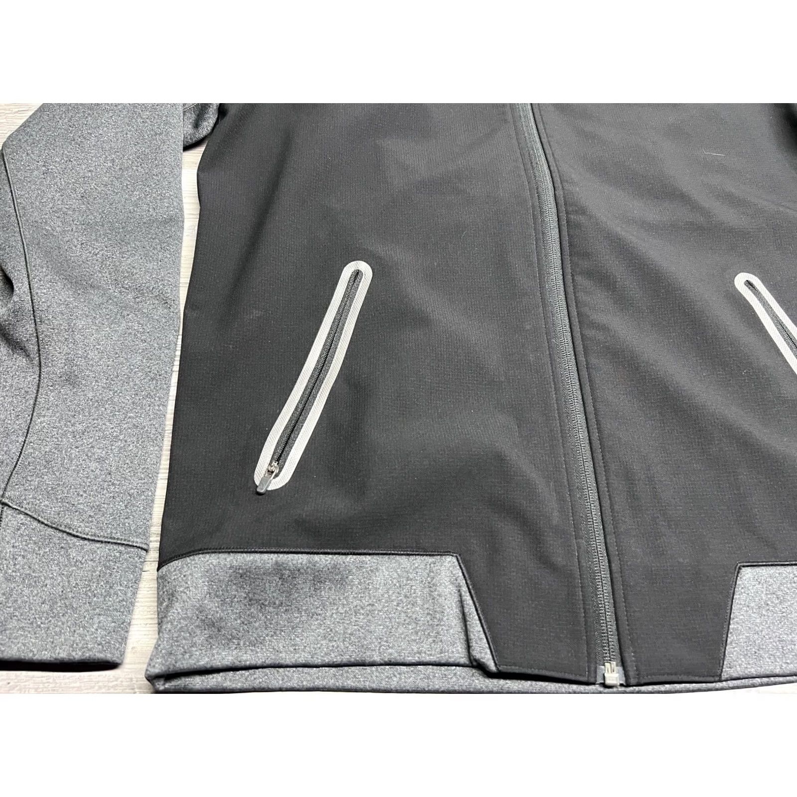 The North Face The North Face Apex Bionic Jacket Mens M Black Full Zip Hooded Lined Microfleece X-Brand Pattern Solid Zip Pockets Casual Hiking Walking Size US M / EU 48-50 / 2 - 3 Thumbnail