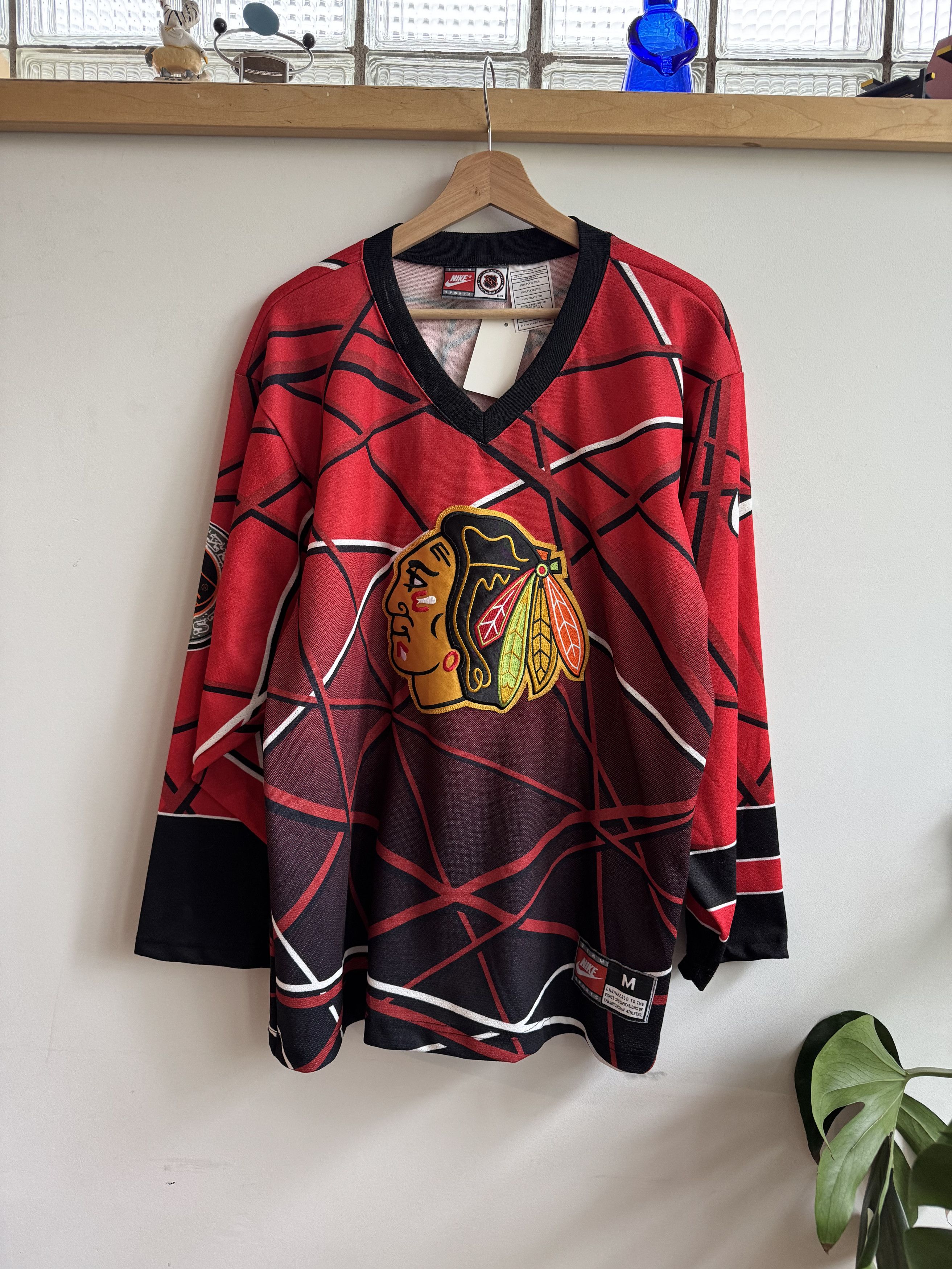NHL × Nike 90/00s Nike NHL Chicago Blackhawks Rae Jersey Size M Size US M / EU 48-50 / 2 - 1 Thumbnail