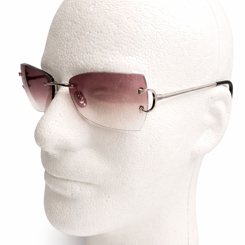 Cartier Authentic Cartier Piccadilly Silver Rimless Sunglasses Size ONE SIZE - 12 Thumbnail