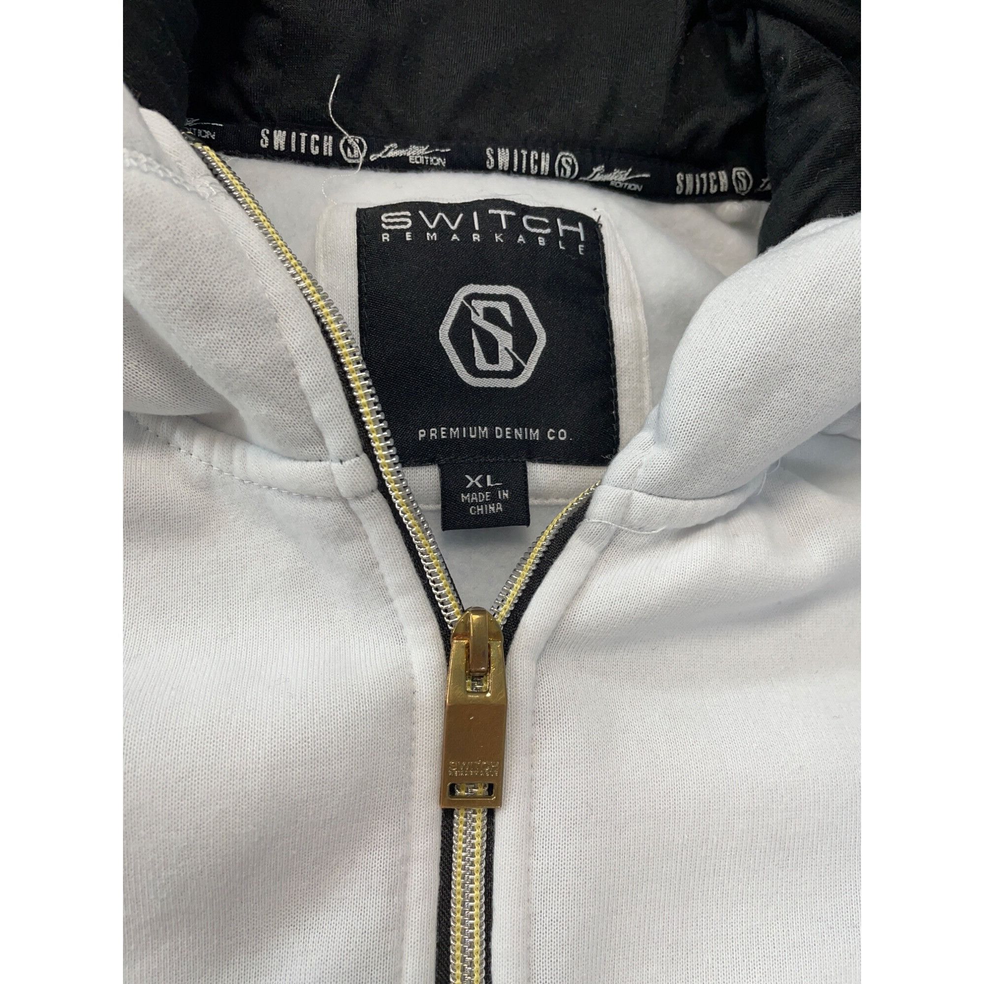 Other Switch Remarkable Billionaires Club mens White Black Hoodie Size US XL / EU 56 / 4 - 3 Thumbnail