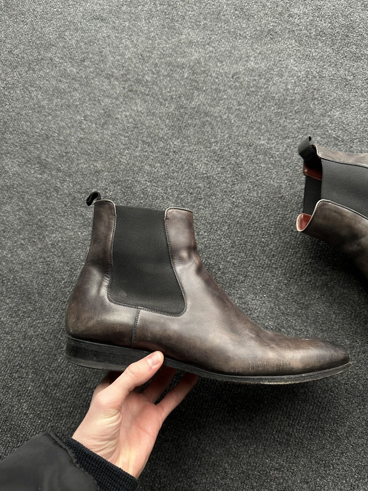 Magnanni MAGNANNI🚨 VNTG BOOTS MEN BROWN OXFORD SHELSEY RARE Size US 11 / EU 44 - 4 Thumbnail