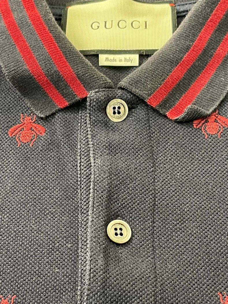 Gucci Gucci Striped loose pullover straight short-sleeved Polo sh Size US M / EU 48-50 / 2 - 3 Thumbnail