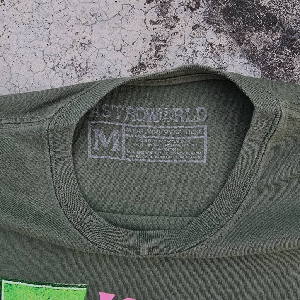 Band Tees Travis Scott Astroworld Tee (DDP / No Import Fees) Size US M / EU 48-50 / 2 - 7 Thumbnail