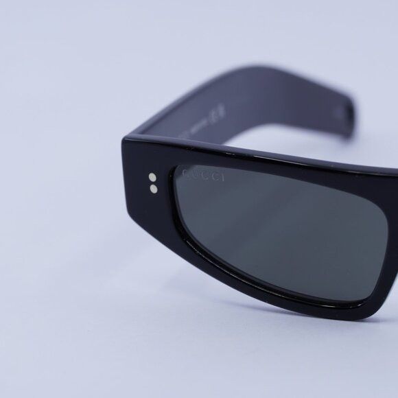 Gucci Gucci GG1634S 006 Sunglasses Black Cat Eye Frame, Grey Size ONE SIZE - 9 Thumbnail