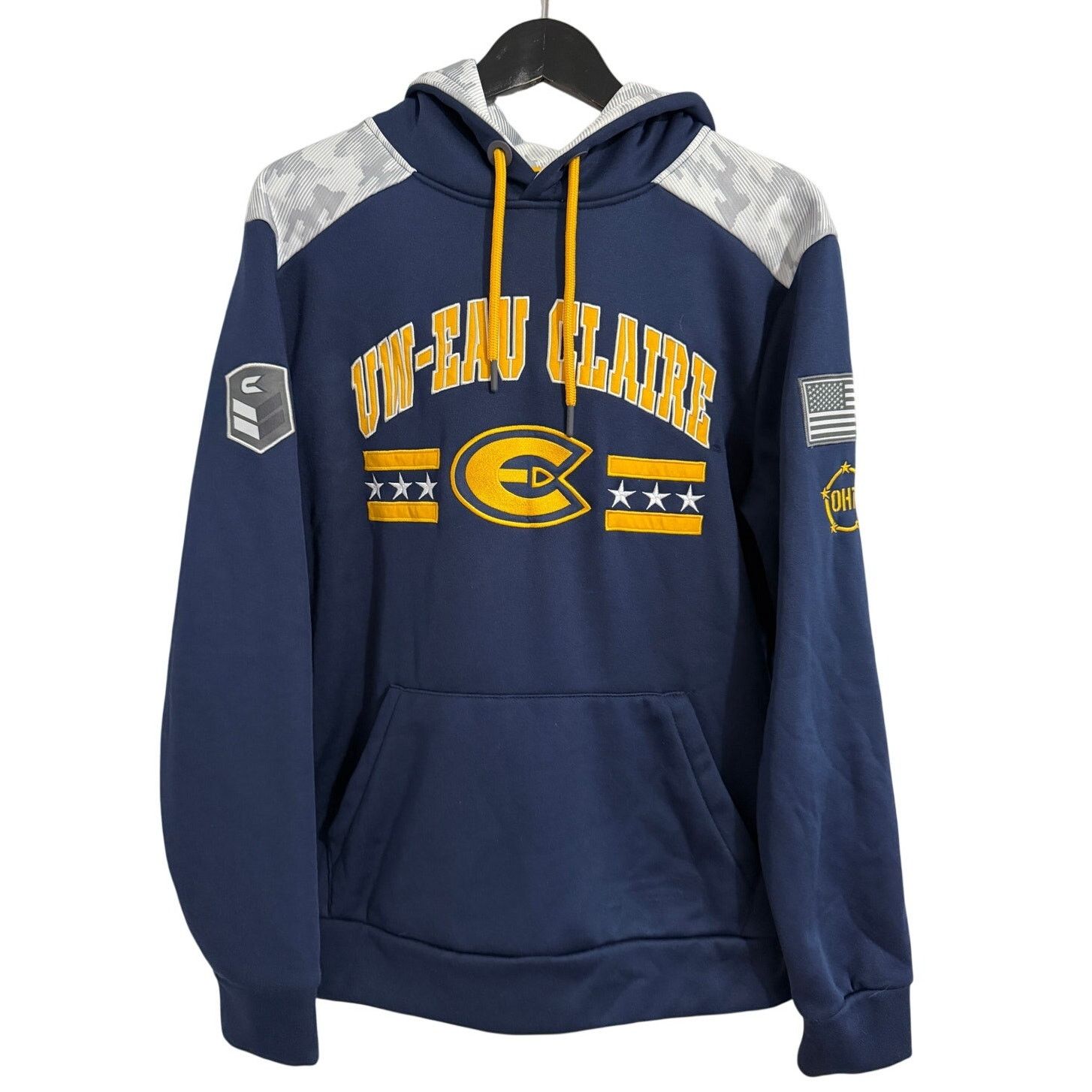 Colosseum Athletics UW Eau Claire BluGolds Hoodie Sweatshirt Size Small Size US S / EU 44-46 / 1 - 1 Thumbnail