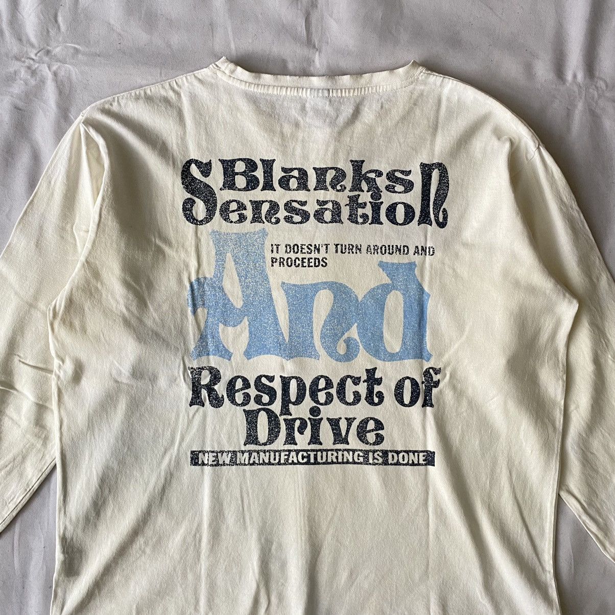 If Six Was Nine × Japanese Brand × Le Grande Bleu (L.G.B.) Vintage Streetwear Japan Blank Sensations Long Sleeve Tees Size US XL / EU 56 / 4 - 9 Thumbnail