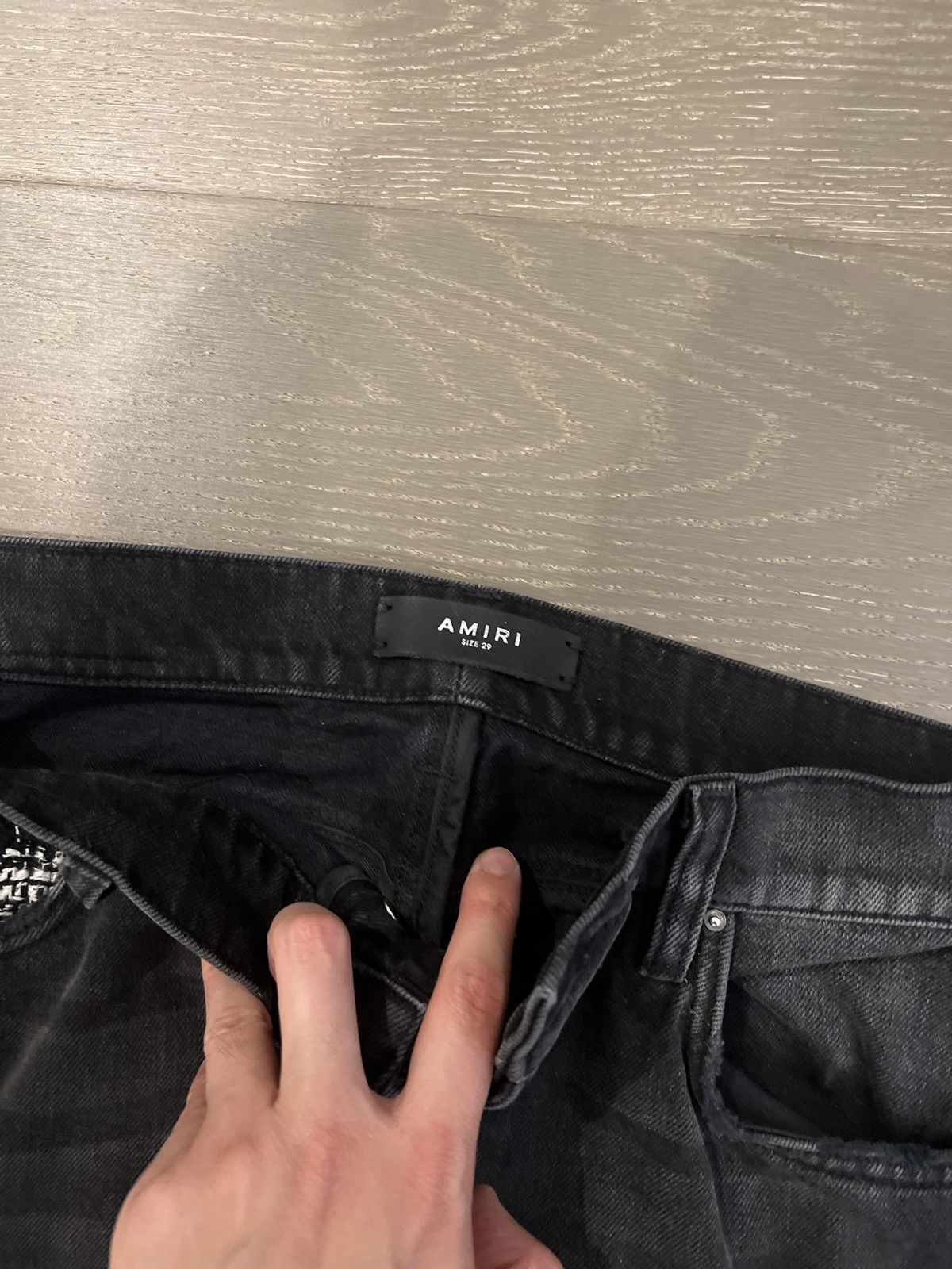 Amiri double Knee pants