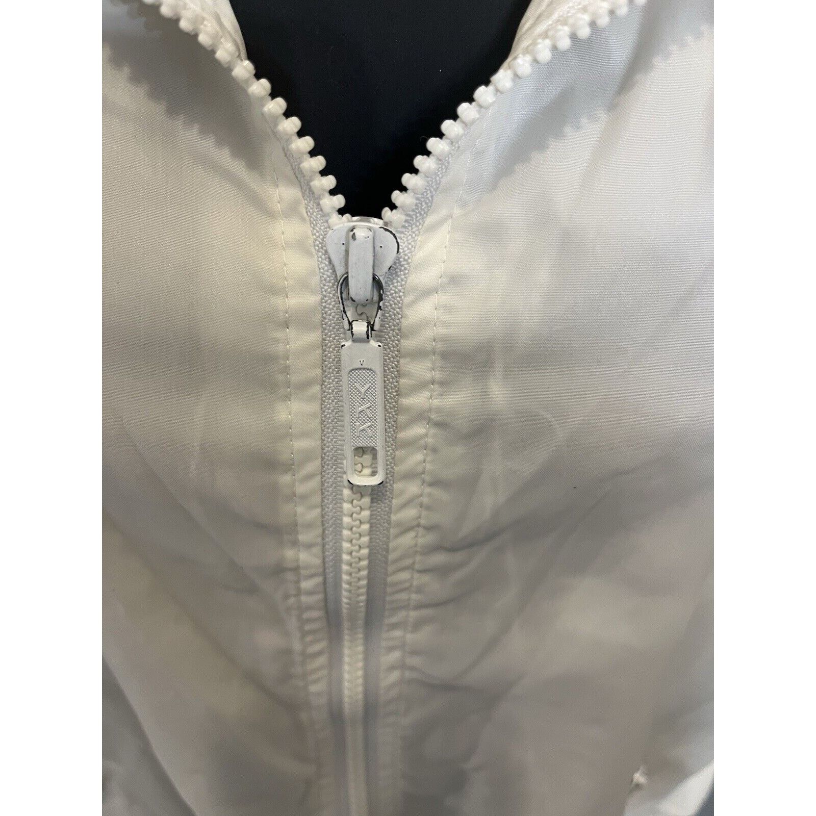 Lacoste White Lactoste Club Wind Breaker: large Size US L / EU 52-54 / 3 - 3 Thumbnail