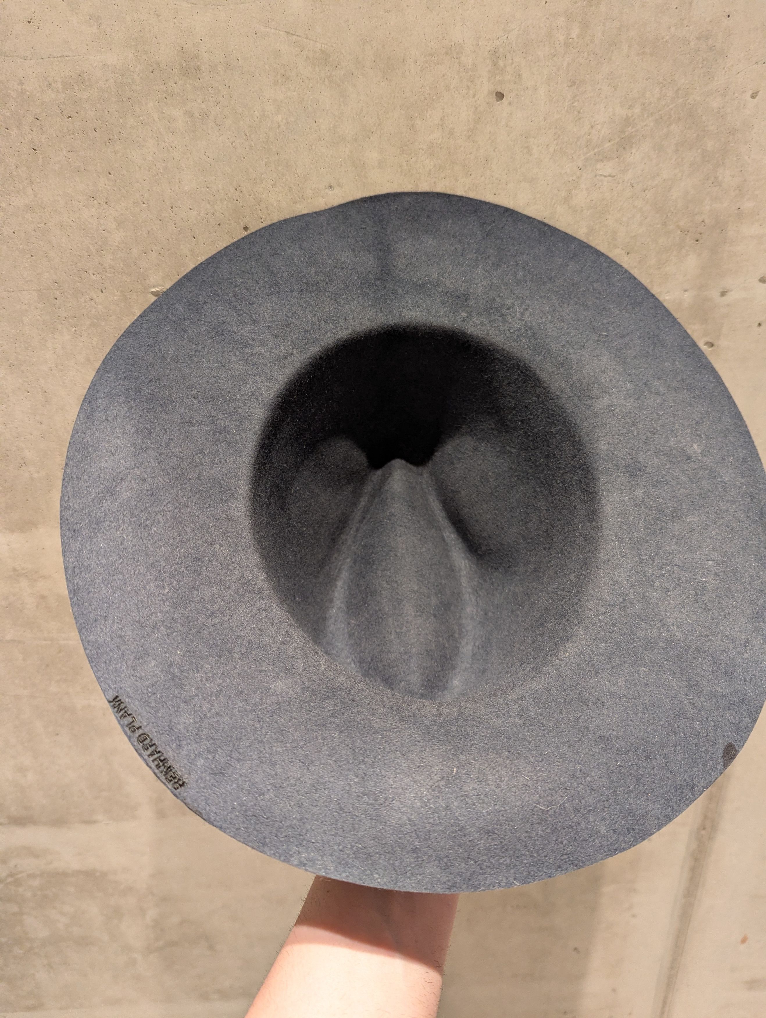 Reinhard Plank Hand-painted Felt Hat Size ONE SIZE - 6 Thumbnail