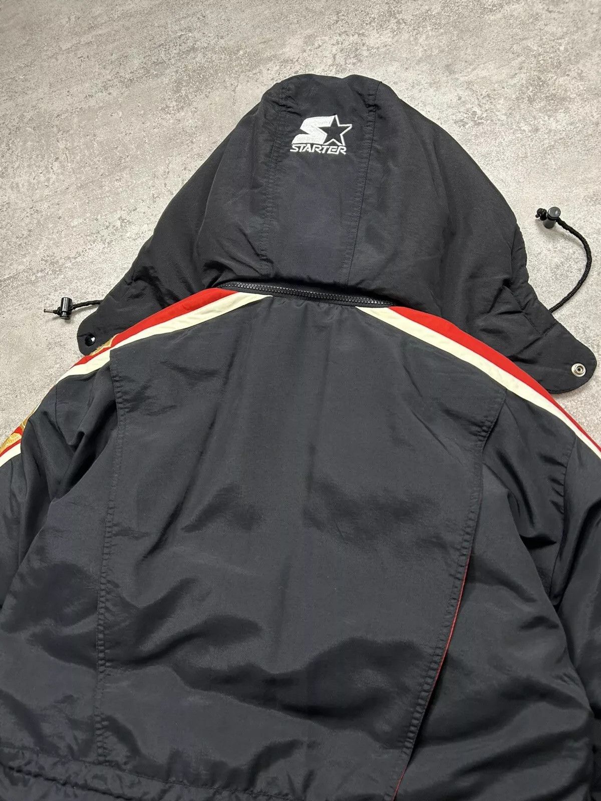 NFL × Starter × Vintage VTG 90s SAN FRANCISCO 49ERS DUCK DOWN INSULATED JACKET COAT Size US M / EU 48-50 / 2 - 5 Thumbnail