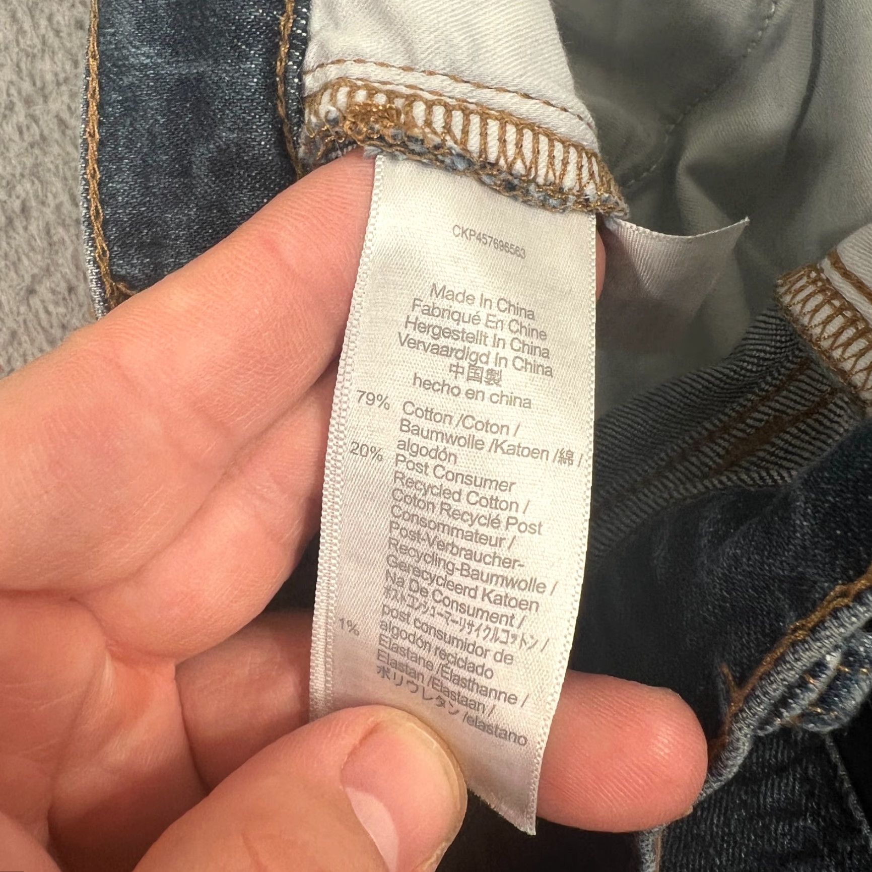 Madewell VINTAGE Madewell Women's Jeans Size 27 Straight Tomboy Fit Denim Mid Rise Blue Size 27" / US 4 / IT 40 - 7 Thumbnail