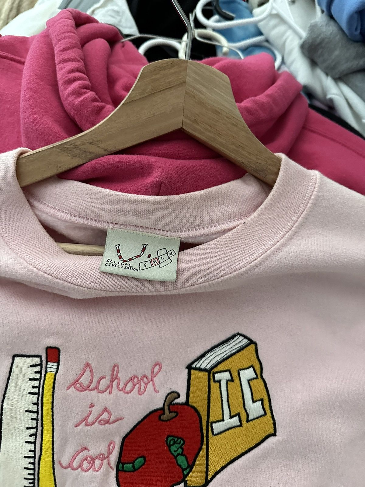 Illegal Civilization School is Cool IC pullover Size US M / EU 48-50 / 2 - 2 Thumbnail