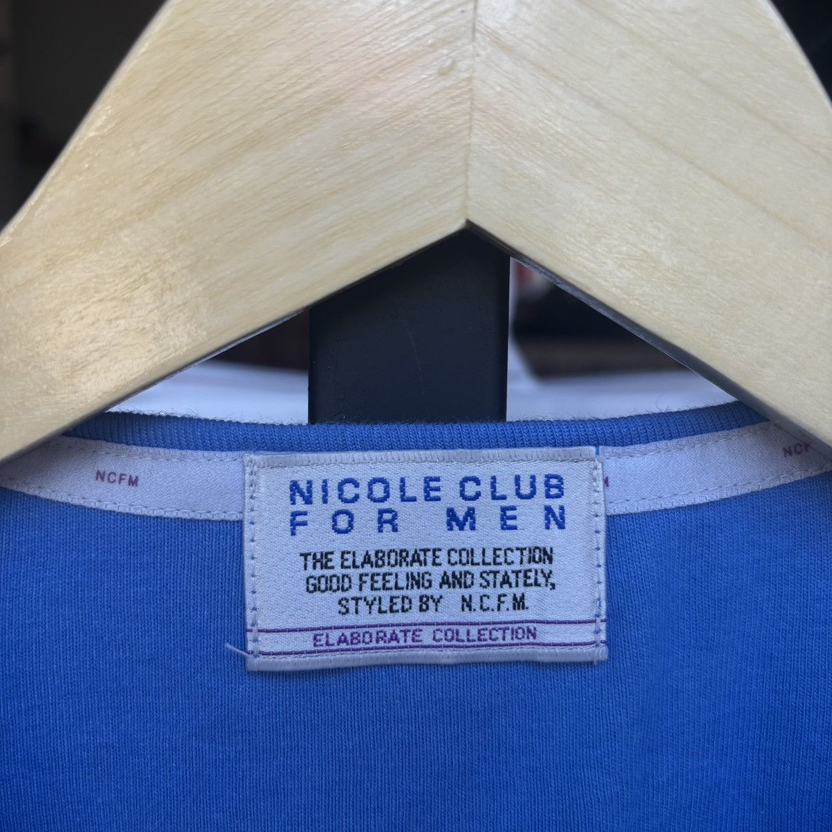Nicole Club Y2K Nicole Club For Men Quotes Poem Style Blue Tee Size US M / EU 48-50 / 2 - 3 Thumbnail