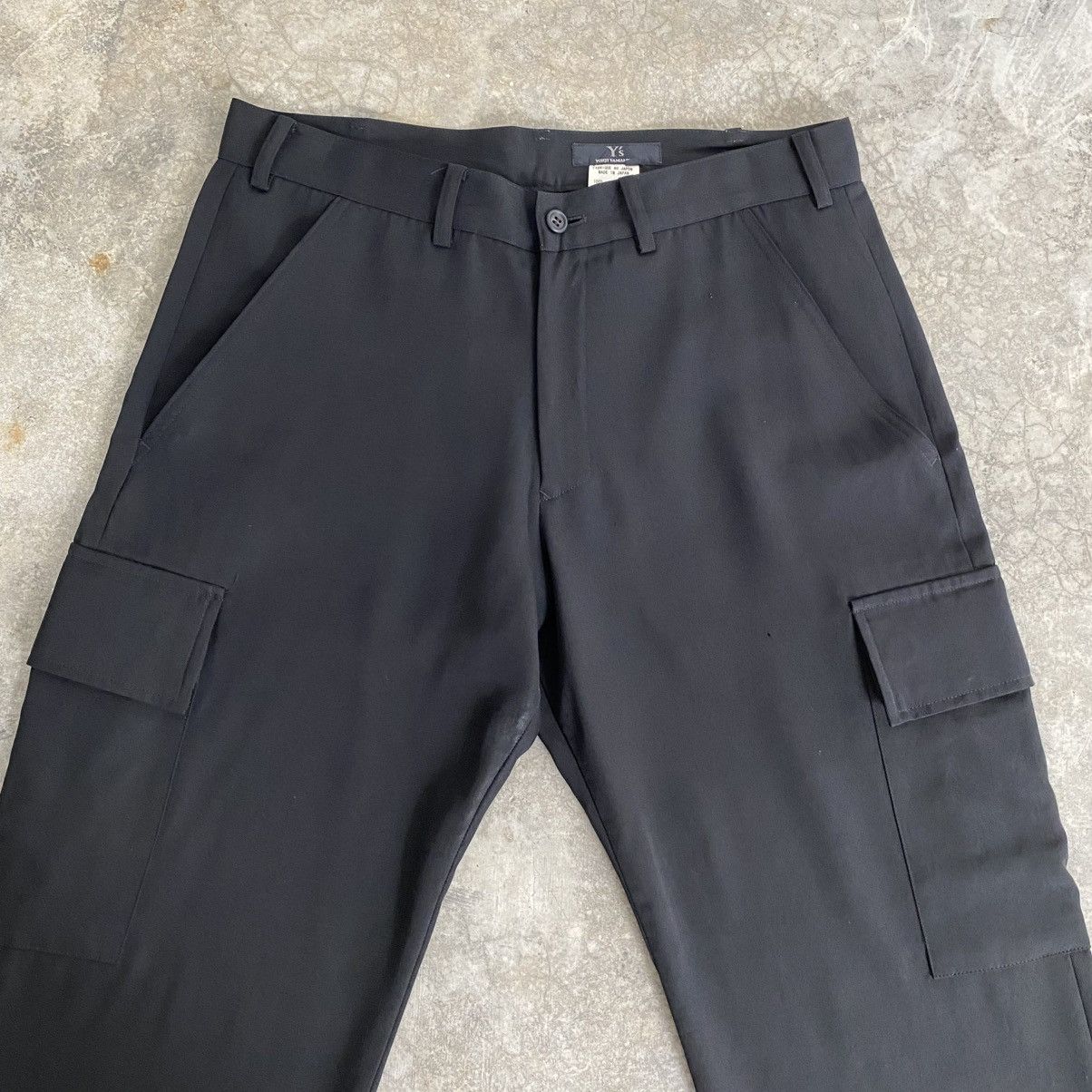 Yohji Yamamoto SS08 Runway Y’s Yohji Yamamoto Wool Gabardine Cargo Pants Size US 32 / EU 48 - 5 Thumbnail