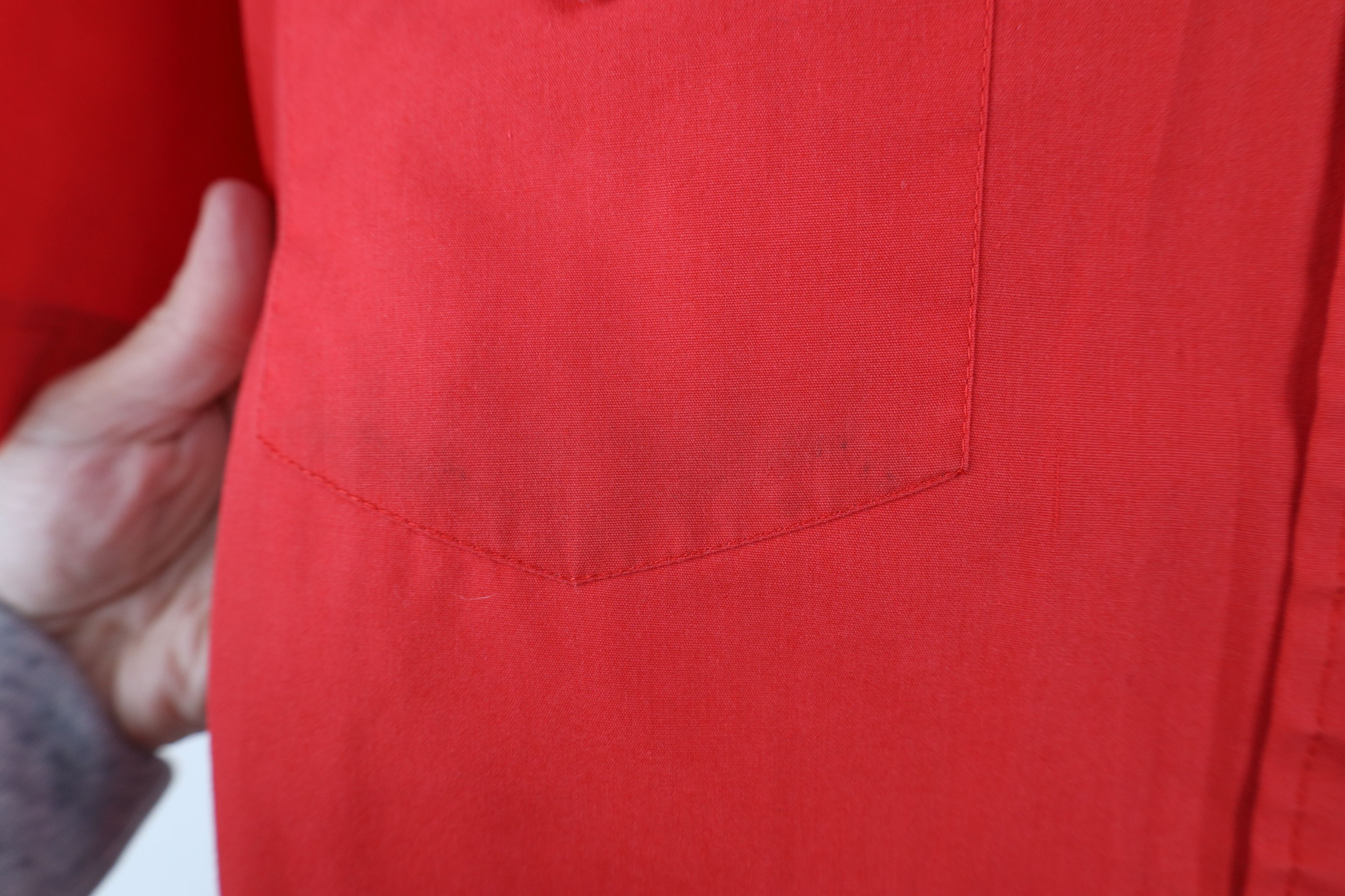 Vintage Vintage 70s Rockabilly Cowboy Short Sleeve Button Shirt Red Size US M / EU 48-50 / 2 - 5 Thumbnail