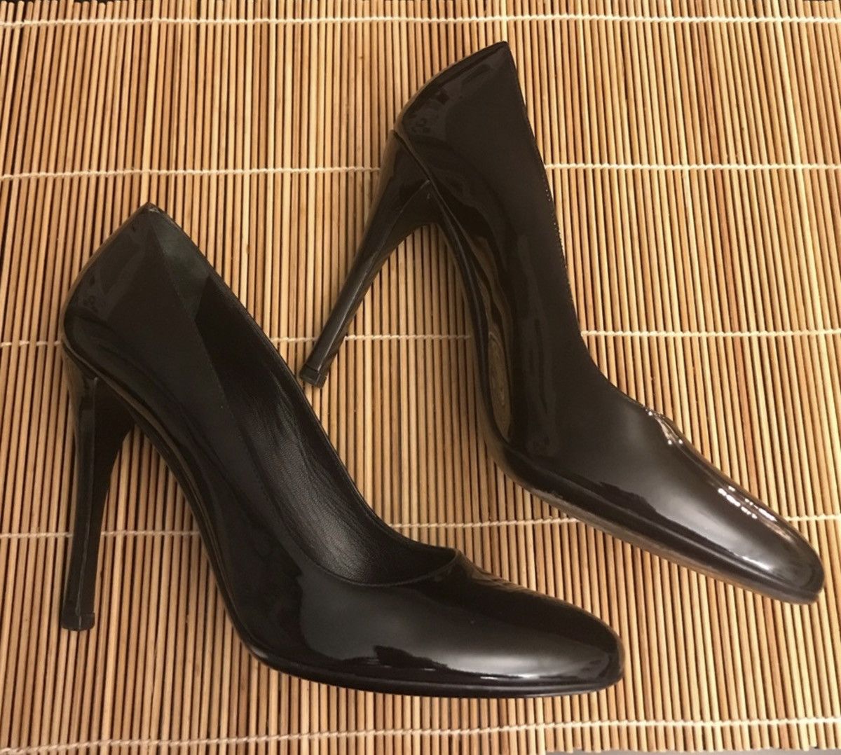 Prada PRADA classic black patent leather pump Size US 6 / IT 36 - 3 Thumbnail