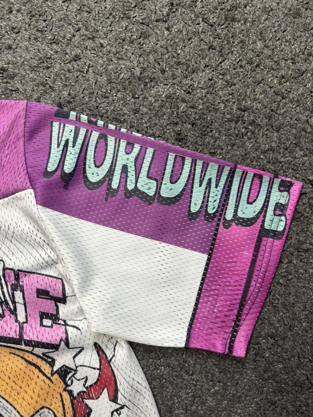 Japanese Brand Vintage dollasignme pills pink white football jersey Size US L / EU 52-54 / 3 - 10 Thumbnail