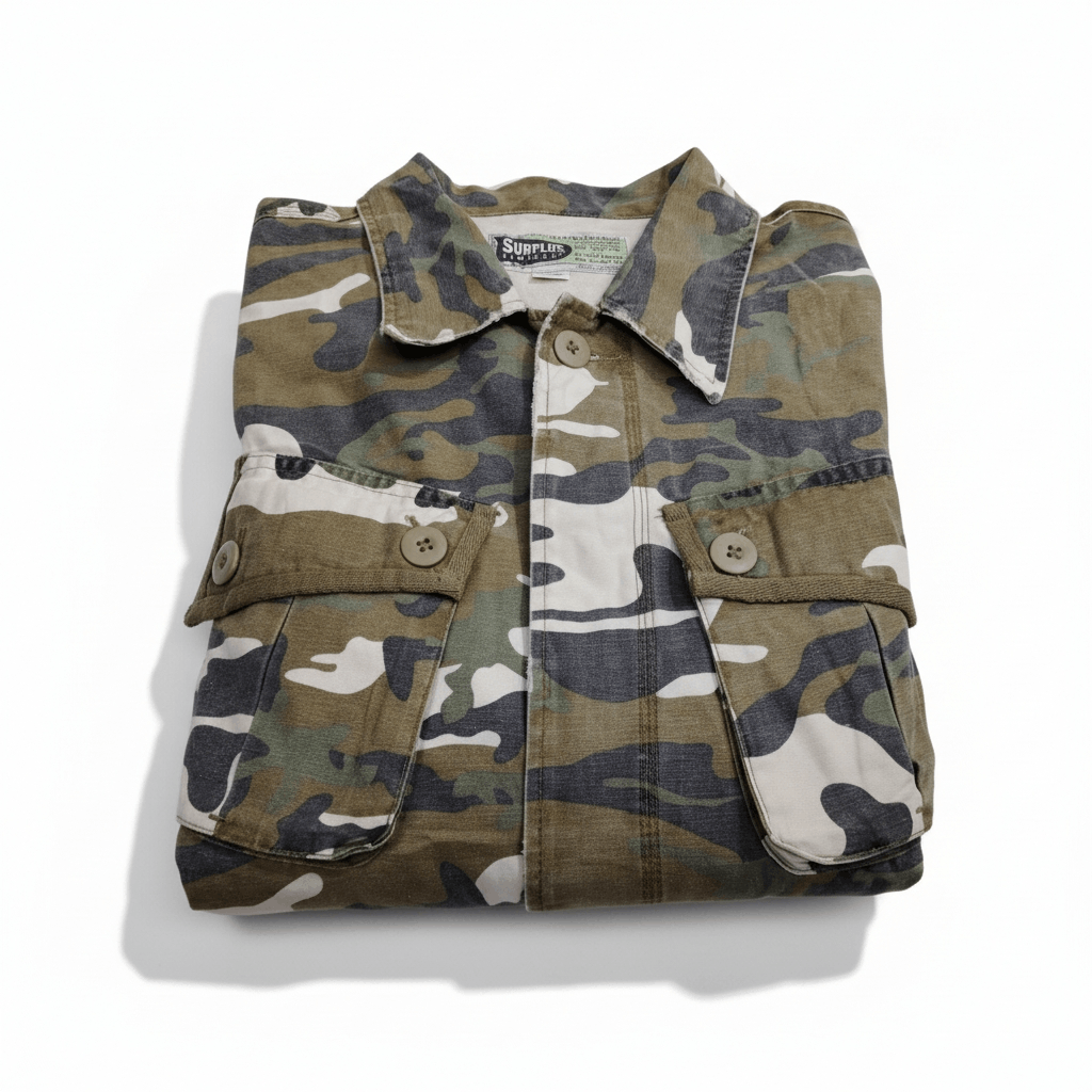 Japanese Brand surplus camouflage jacket Size US L / EU 52-54 / 3 - 3 Thumbnail