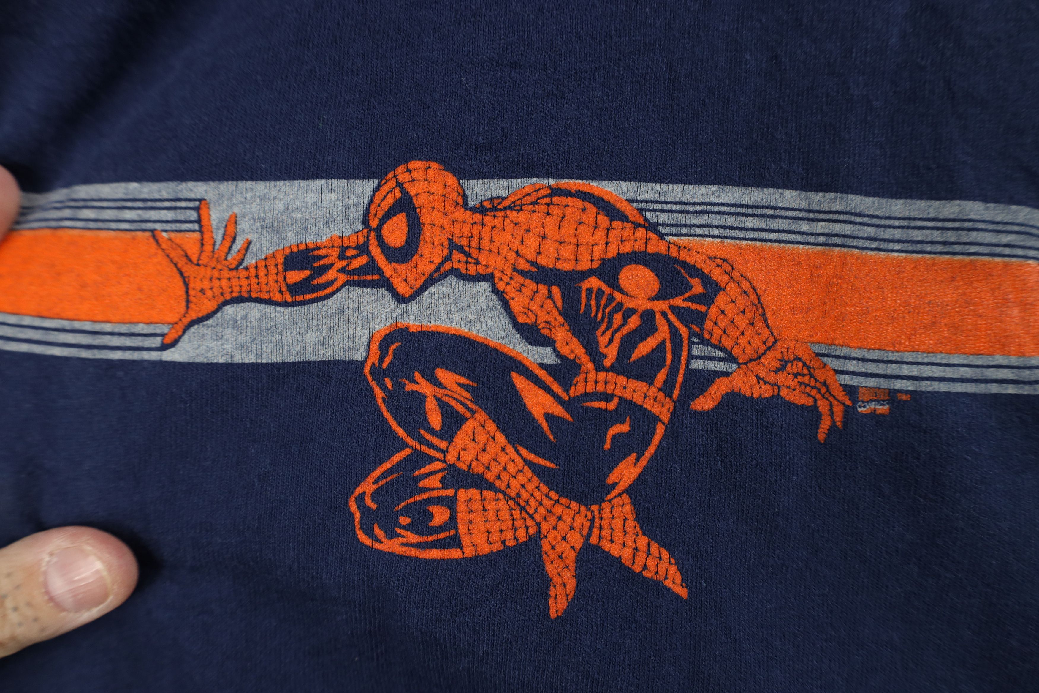 Vintage Vintage 90s Marvel Comics Spiderman Superhero Comic T-Shirt Size US L / EU 52-54 / 3 - 4 Thumbnail