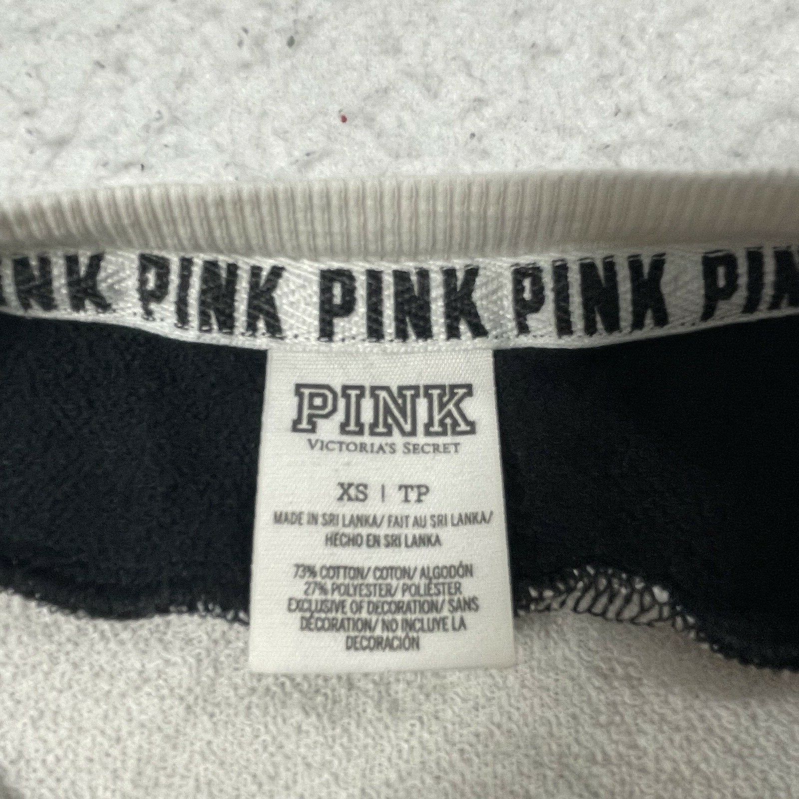 Victoria's Secret Victoria's Secret PINK Lightweight Pullover Sweatshirt Size XS / US 0-2 / IT 36-38 - 3 Thumbnail