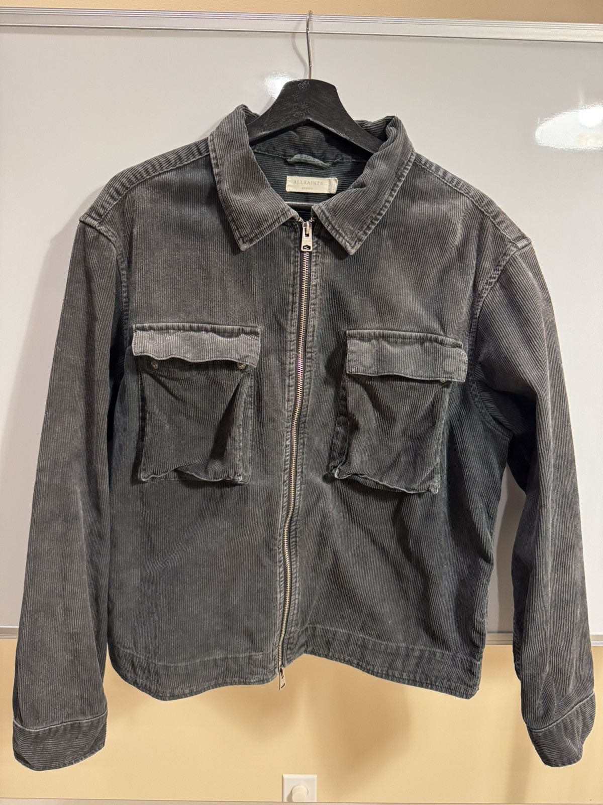 Allsaints Clifton Organic Cotton Corduroy Jacket M Size US M / EU 48-50 / 2 - 1 Thumbnail