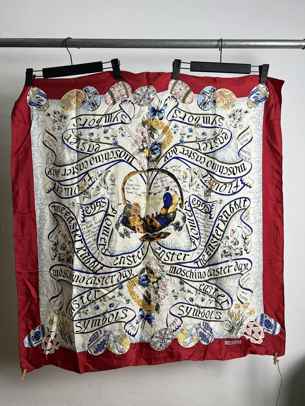 Moschino × Vintage Vintage Moschino "Easter Egg" Edition Scarves Size ONE SIZE - 1 Thumbnail