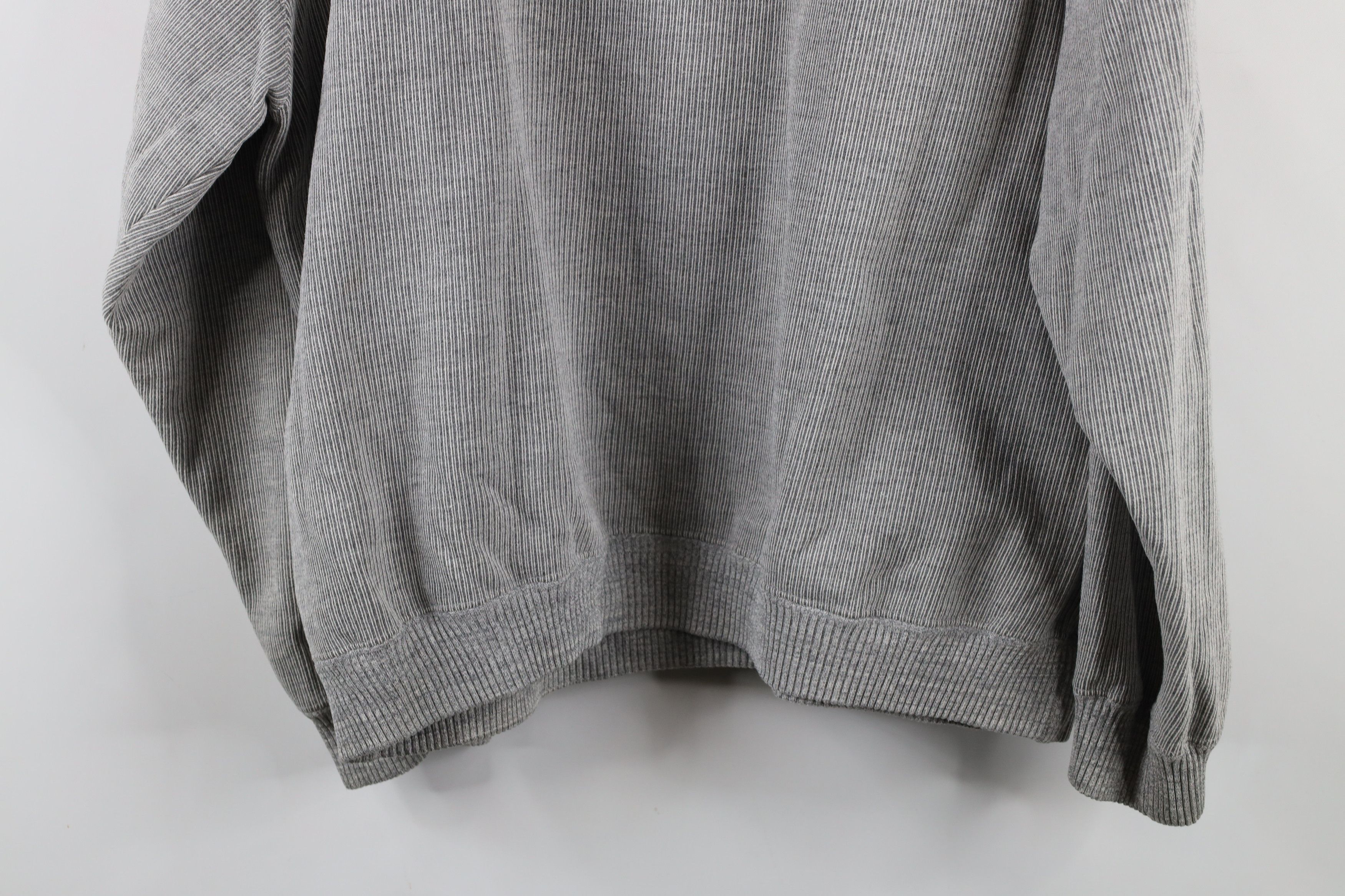 Vintage Vintage 90s Ribbed Dallas Cowboys Football Sweatshirt Gray Size US XL / EU 56 / 4 - 14 Thumbnail