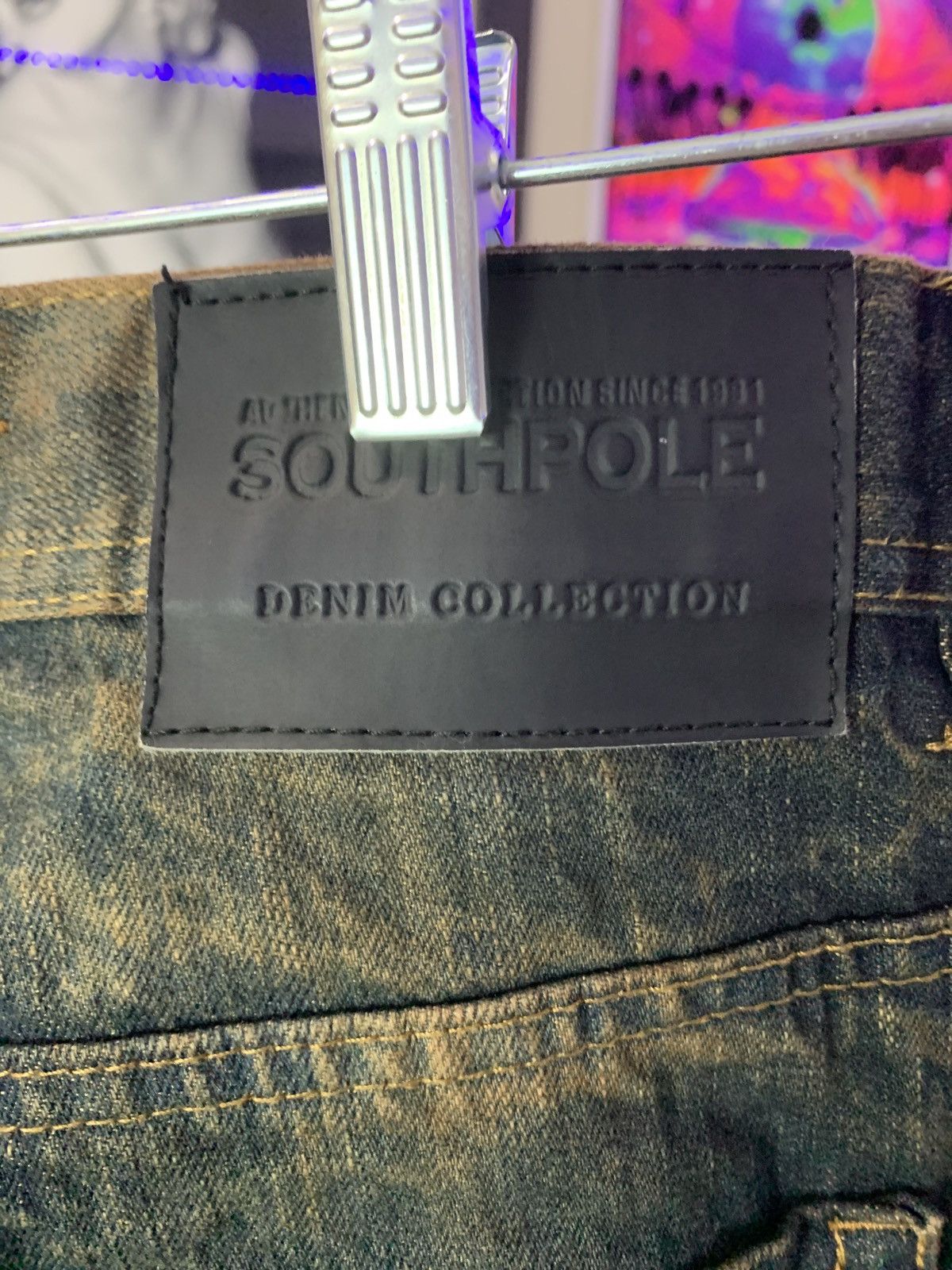 Southpole Southpole Y2K Men’s Denim Pants Size US 42 / EU 58 - 13 Thumbnail