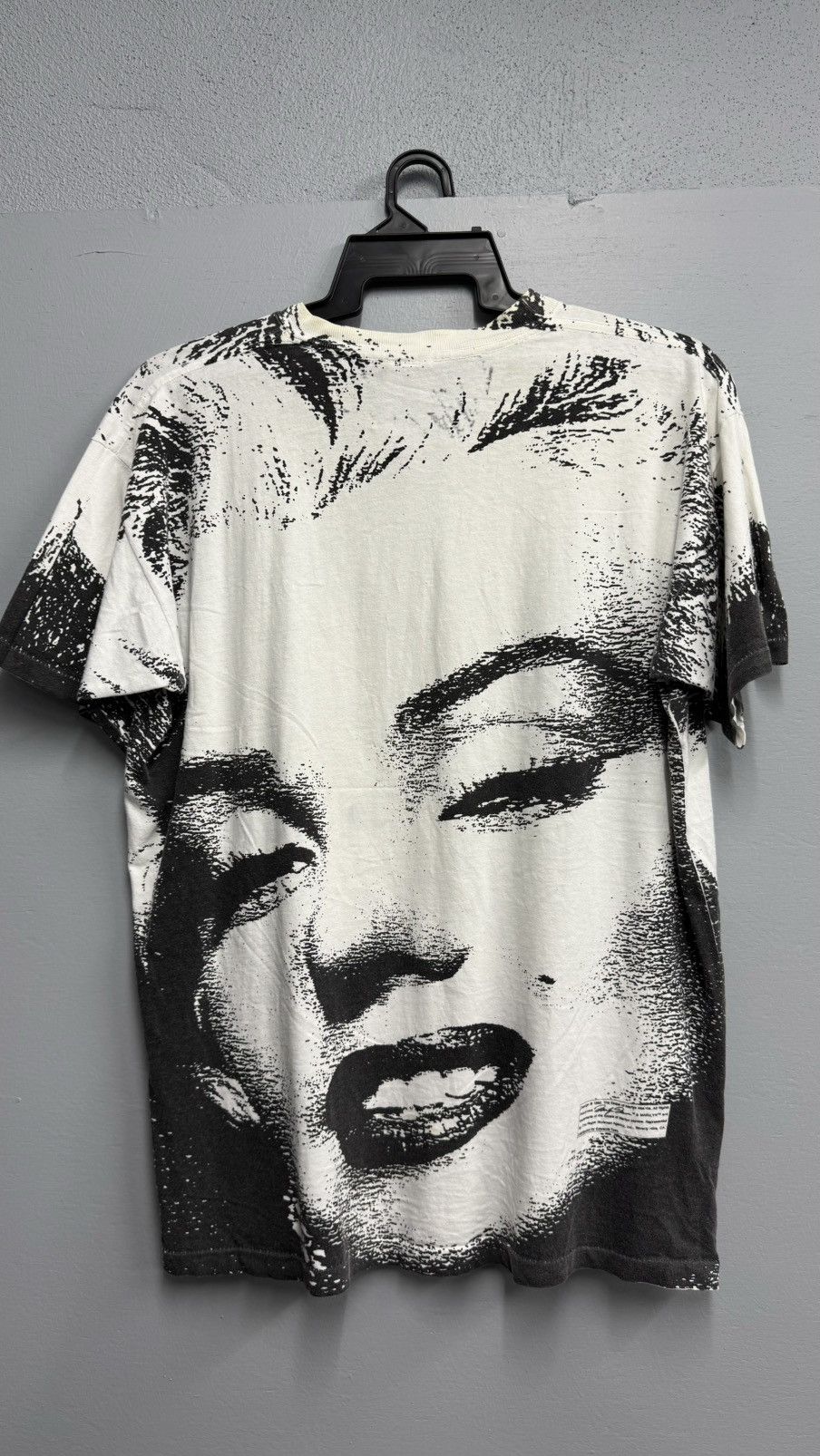 Vintage Vintage Marilyn Monroe overprint tee Size US XL / EU 56 / 4 - 2 Thumbnail