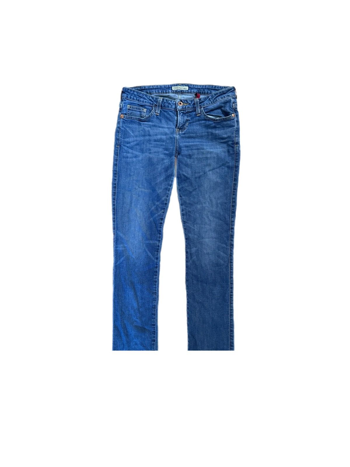 Guess × Vintage GUESS Starlet Straight Leg Denim Size 29" - 1 Thumbnail