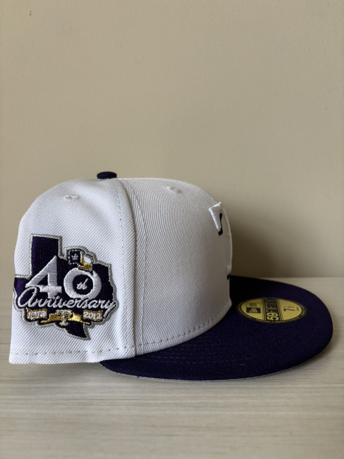 Topperz Texas Rangers Fitted Size 7 1/2 Topperz Size ONE SIZE - 2 Thumbnail