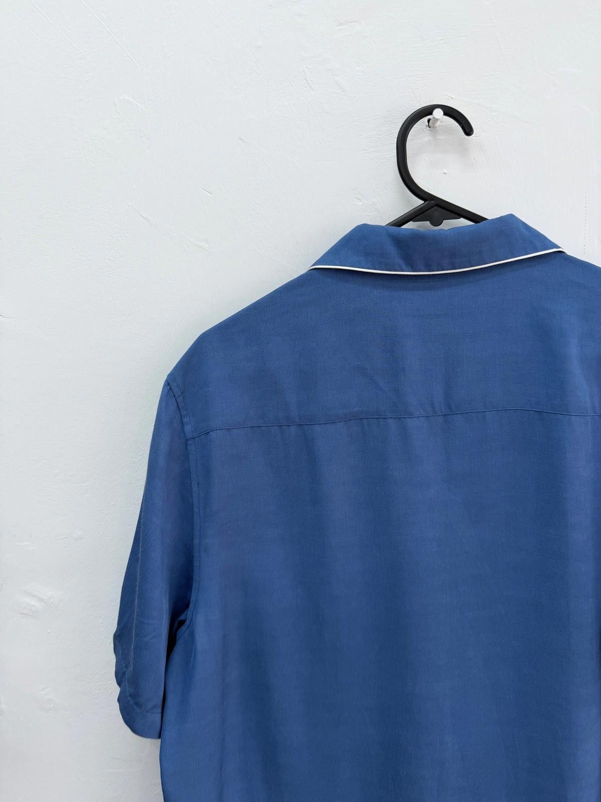 Ksubi new ksubi medium m short sleeve resort shirt downtown blue Size US M / EU 48-50 / 2 - 5 Thumbnail