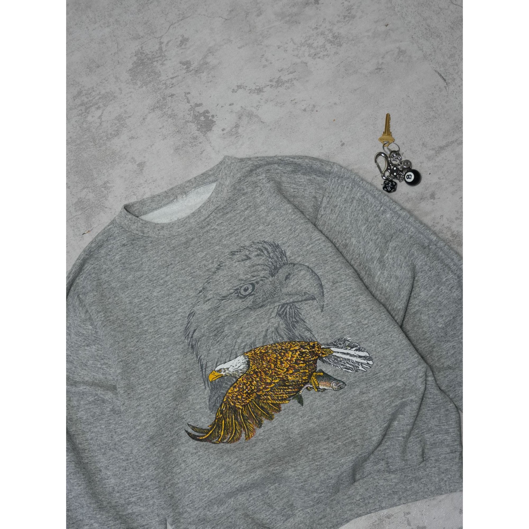 Other Vintage 90s Bald Eagle Graphic Crewneck Size US S / EU 44-46 / 1 - 2 Thumbnail
