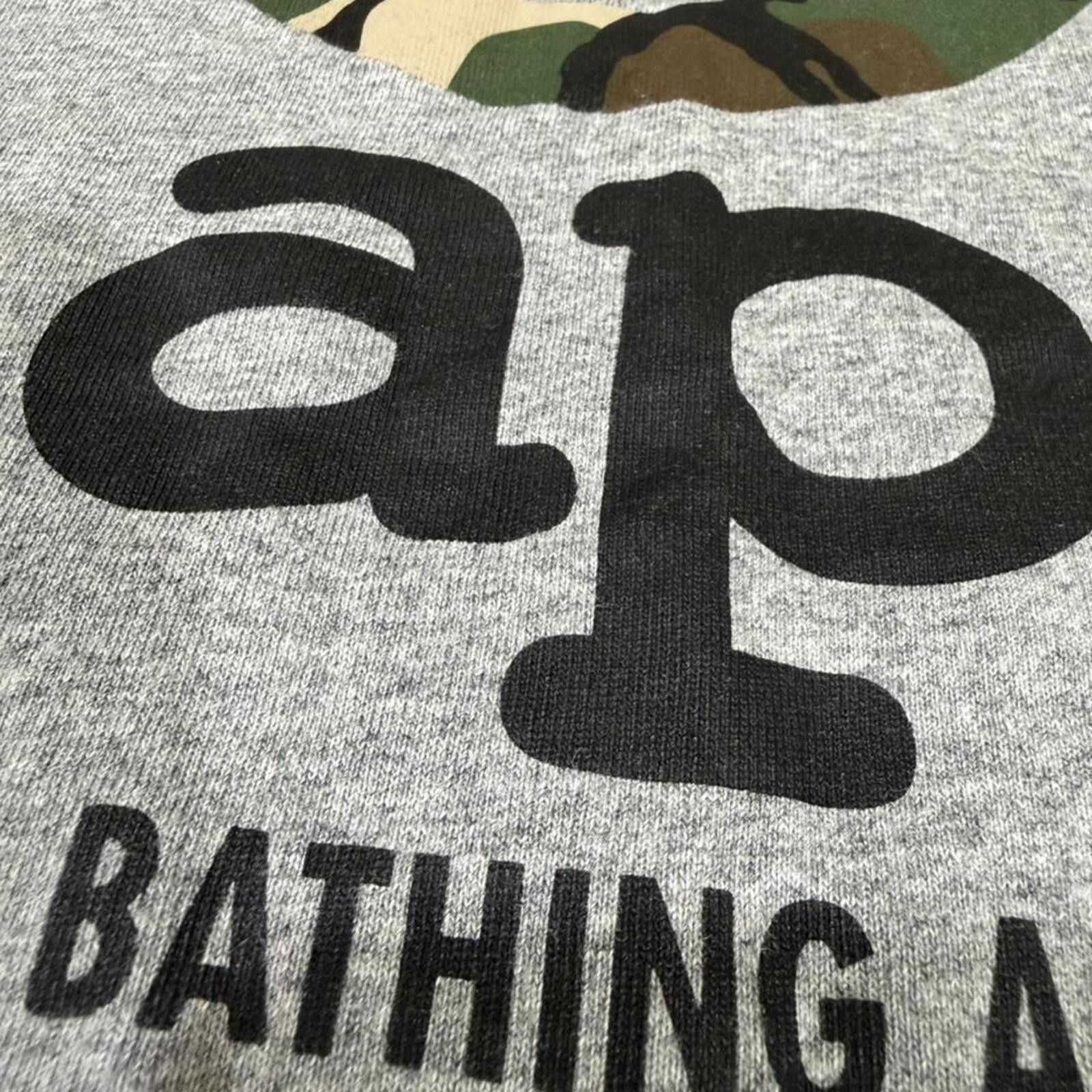 Aape Aape by A Bathing Ape grey tee Size US S / EU 44-46 / 1 - 3 Thumbnail