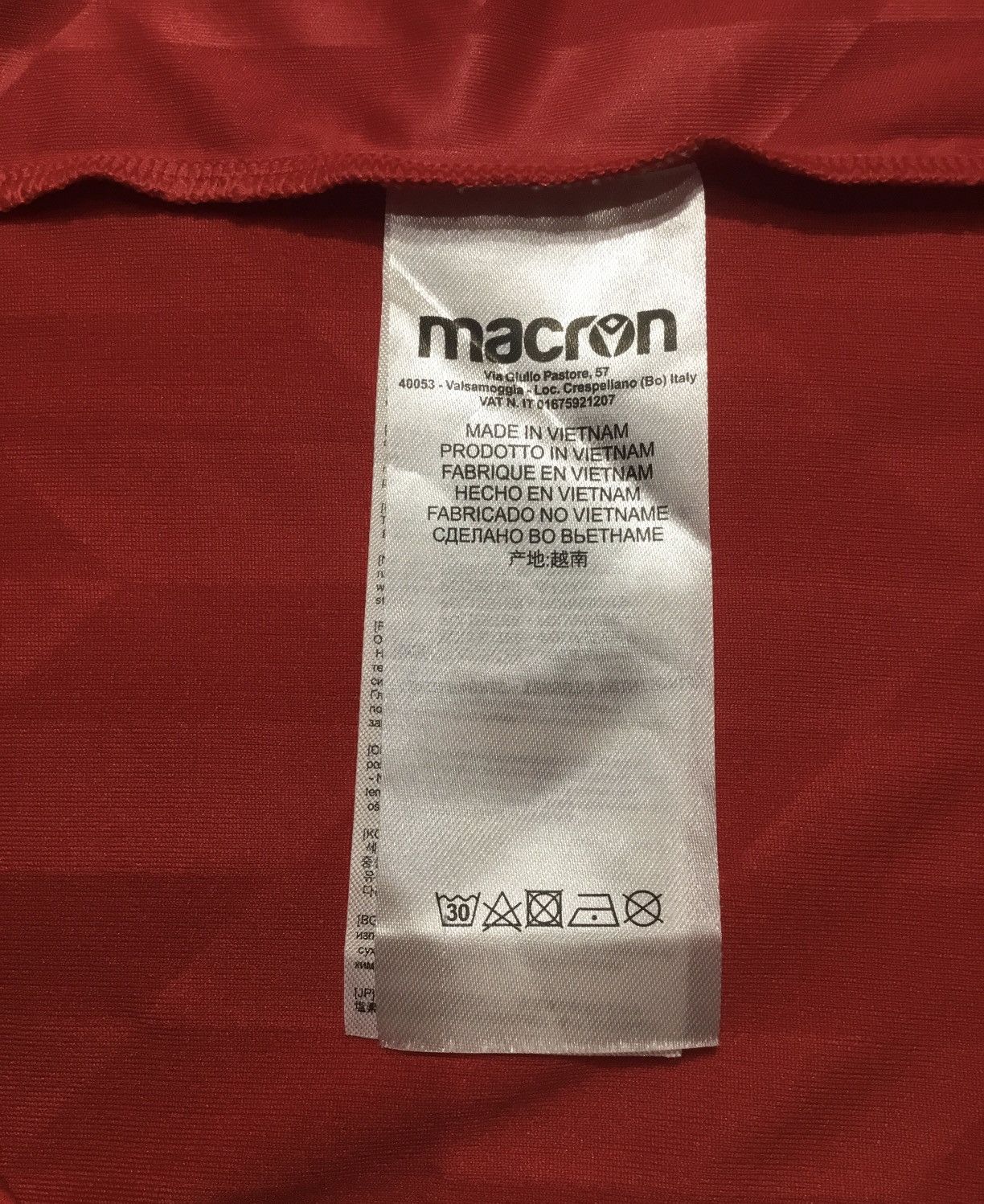 Other Nottingham Forest Shirt Sz ZL Red Macron Football 2020/2019 Size US XL / EU 56 / 4 - 6 Thumbnail