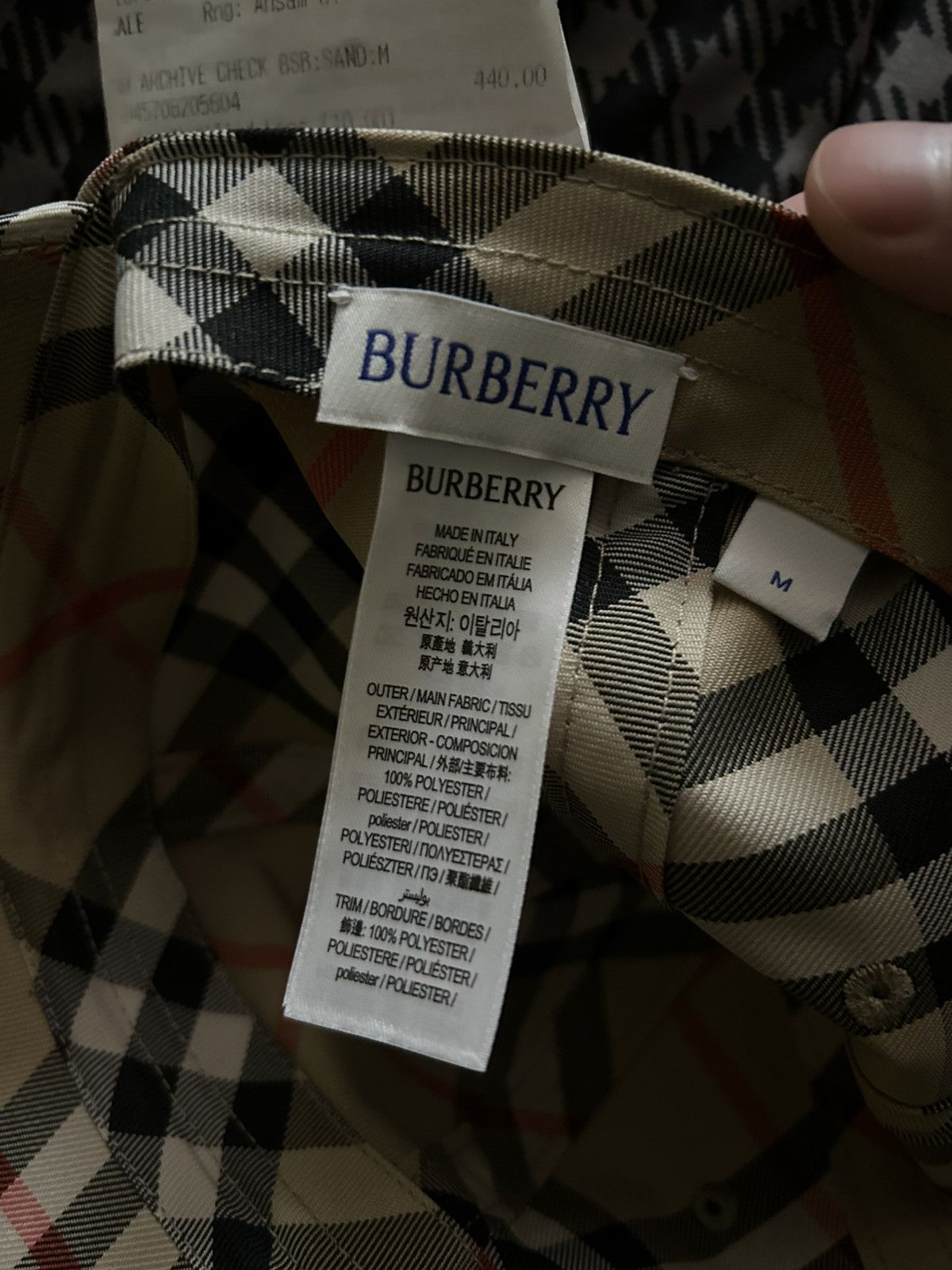 Burberry Burberry baseball cap Size ONE SIZE - 3 Thumbnail