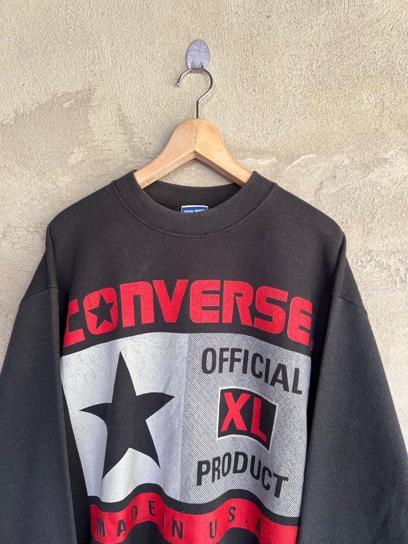 Converse Vintage 90s Converse Spell Out Sweatshirt Size US M / EU 48-50 / 2 - 3 Thumbnail