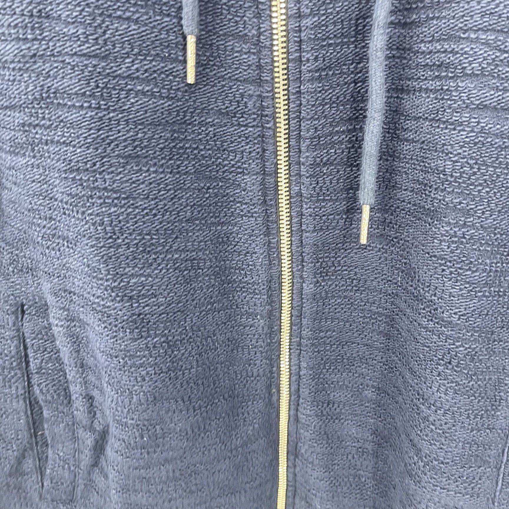 Vintage Leif Nelson Hoodie Zip Sweater Mens M Dark Blue Reverse Knit French Terry Full Zip Adults Medium Blue Modern Classic Sweatshirt Men Size US M / EU 48-50 / 2 - 6 Thumbnail