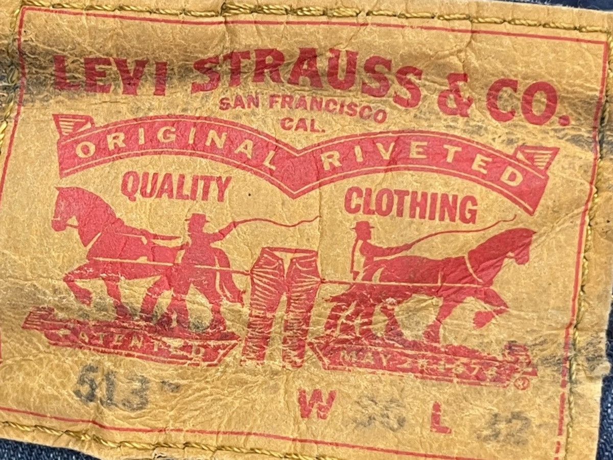 Levi's Levi’s Mud Wash Whiskered Style Straight Leg Jeans Size US 38 / EU 54 - 11 Thumbnail