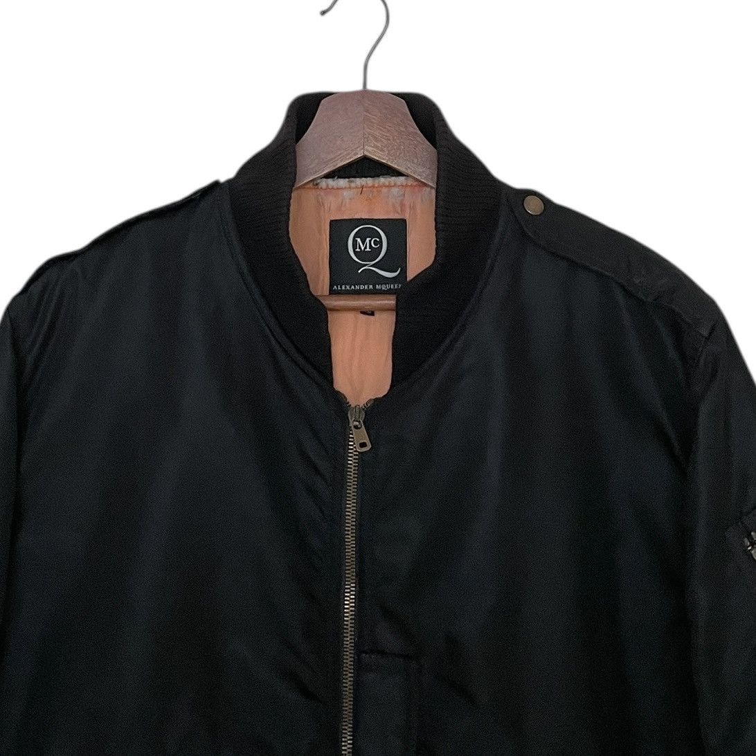 Alexander McQueen × Vintage Vintage Brand Alexander McQueen MA-1 Flight Jacket 1990s Size US M / EU 48-50 / 2 - 7 Thumbnail