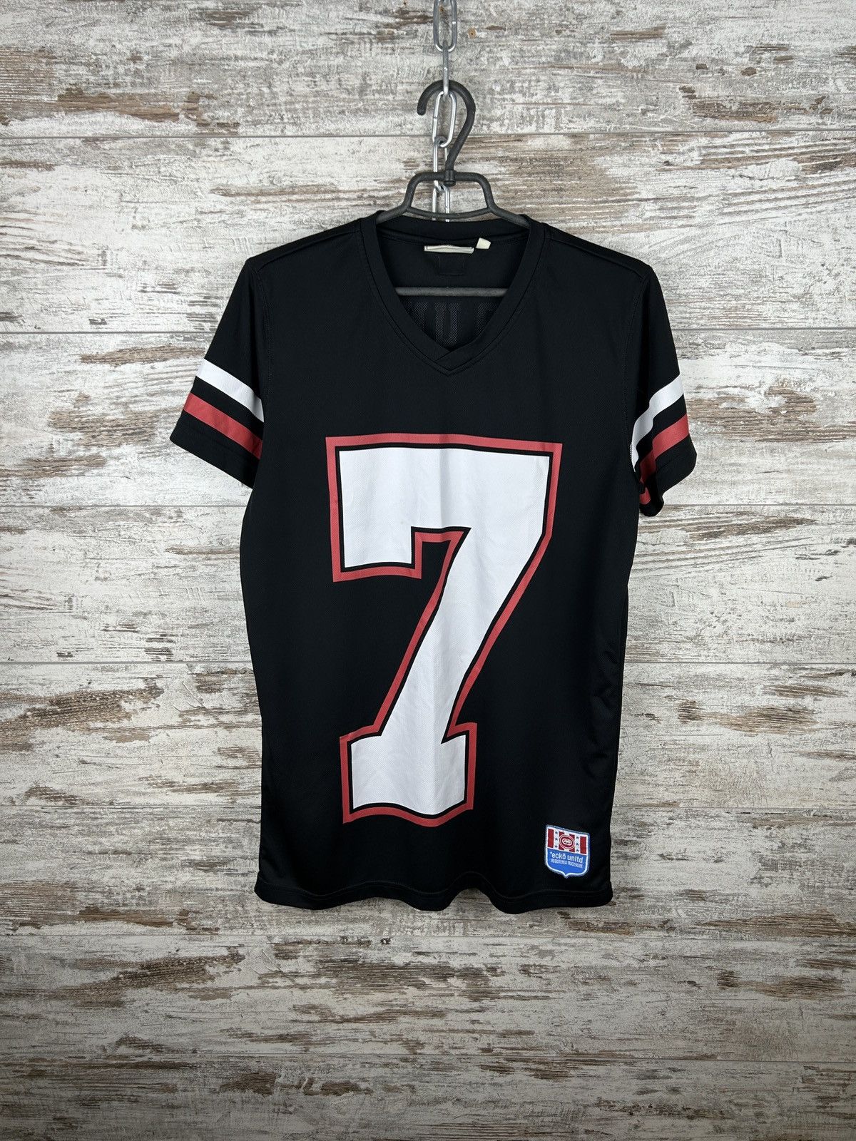 Ecko Unltd. × Vintage Mens Vintage Ecko Unltd. T-shirt rugby jersey tee y2k rare Size US M / EU 48-50 / 2 - 3 Thumbnail