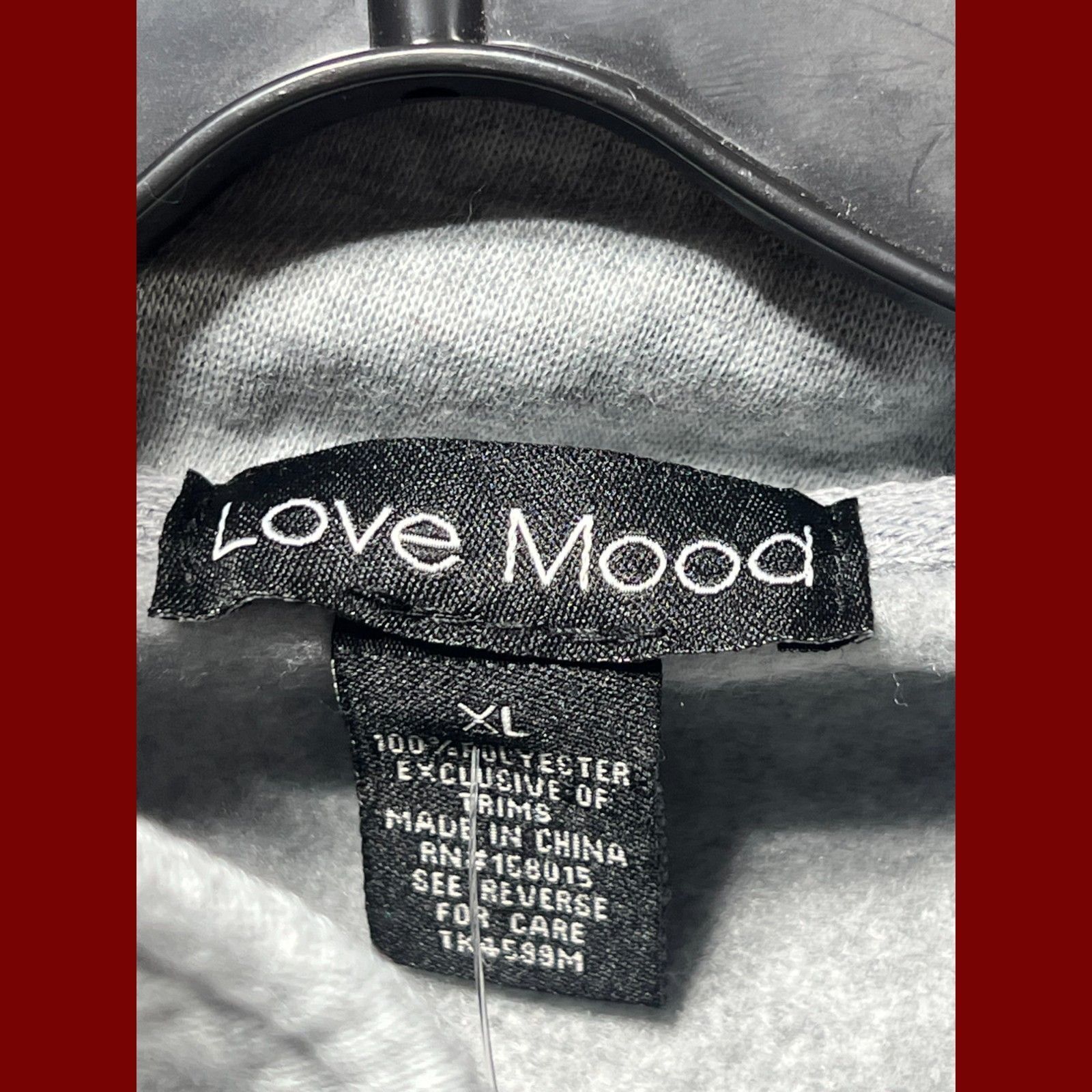 Other Love Mood - Unisex Long Sleeve Sweatshirt With Kangaroo Pock Size US XL / EU 56 / 4 - 9 Thumbnail