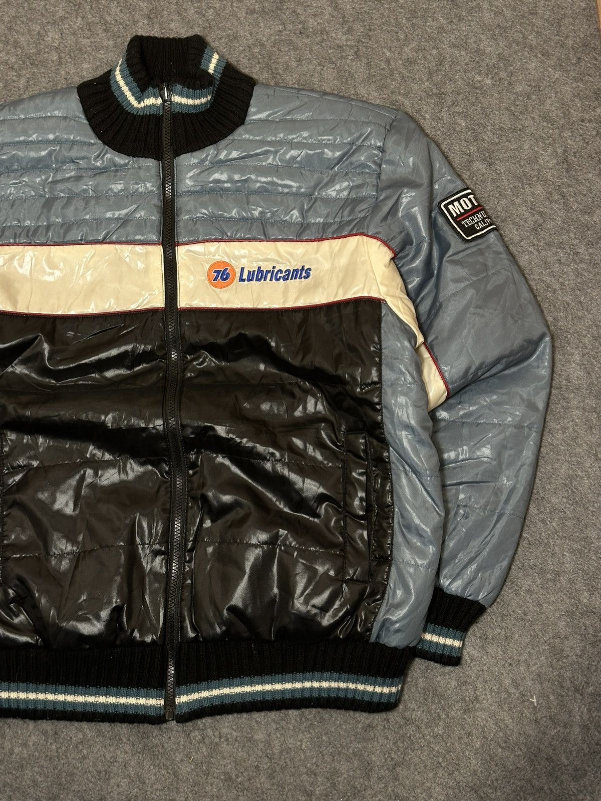 Other 76 Lubricants reversible padded racing jacket. Size US L / EU 52-54 / 3 - 4 Thumbnail