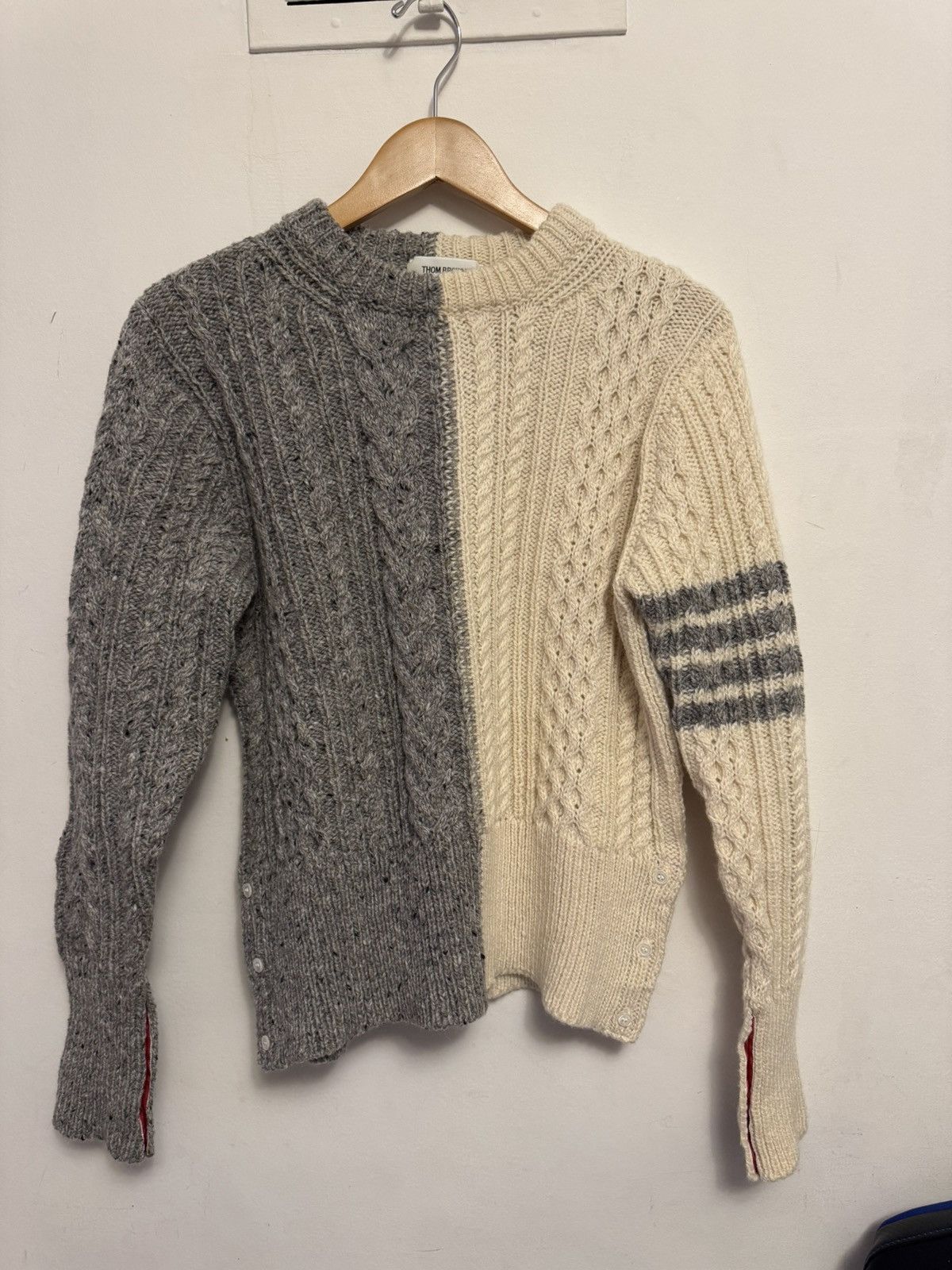 Thom Browne Thom Brown Knit Sweater Size US L / EU 52-54 / 3 - 2 Thumbnail
